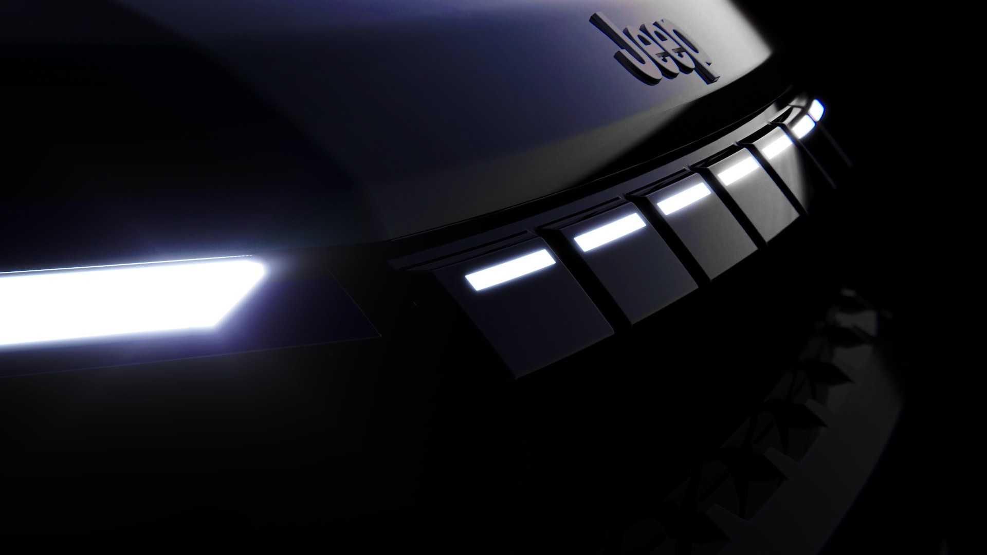 Jeep Avenger grille teaser