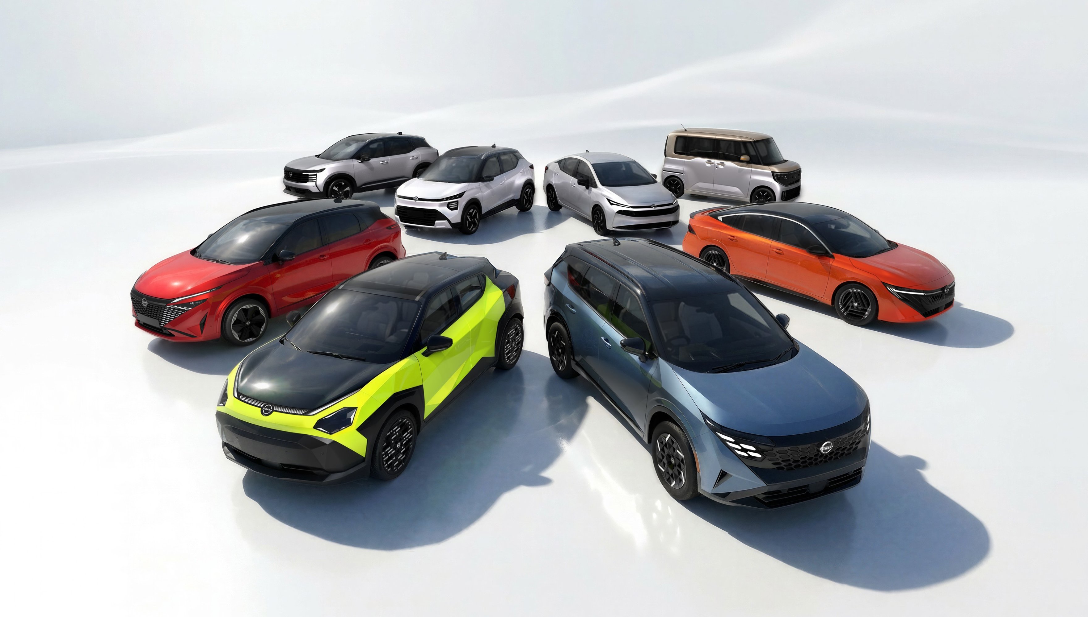 Preview of upcoming Nissan vehicles
