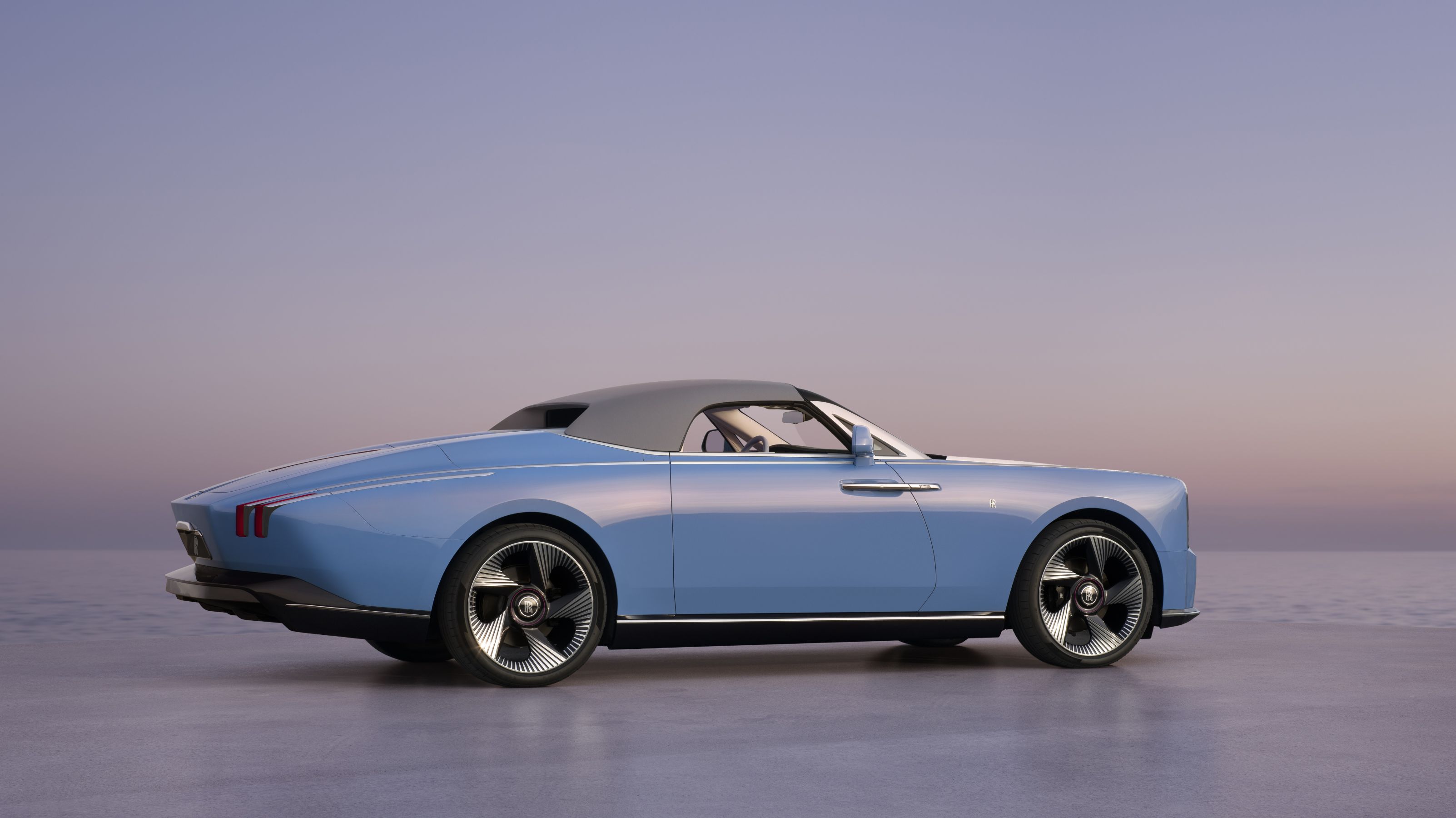 Rolls-Royce Project Nightingale roof up