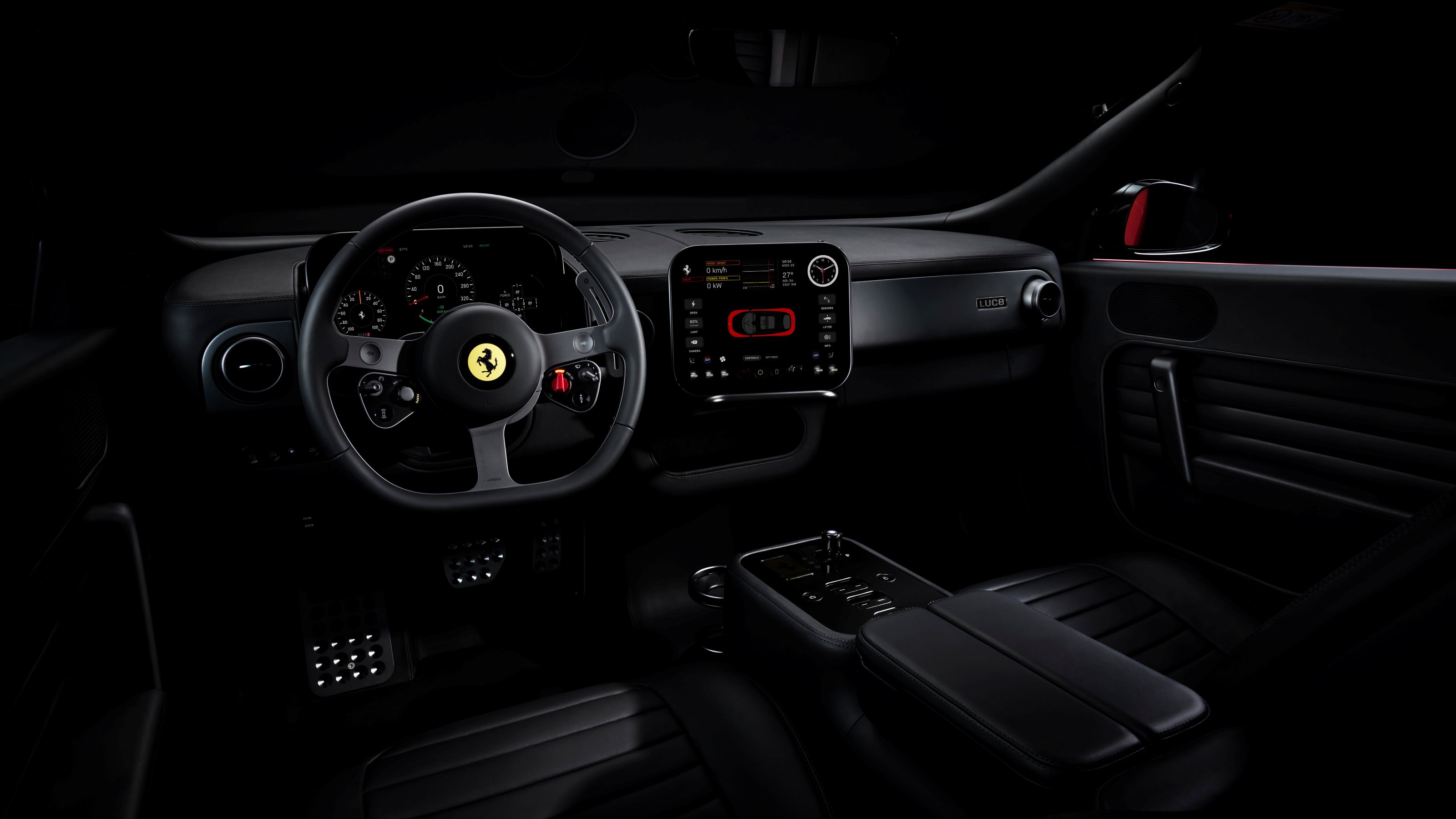 Ferrari Luce cabin front