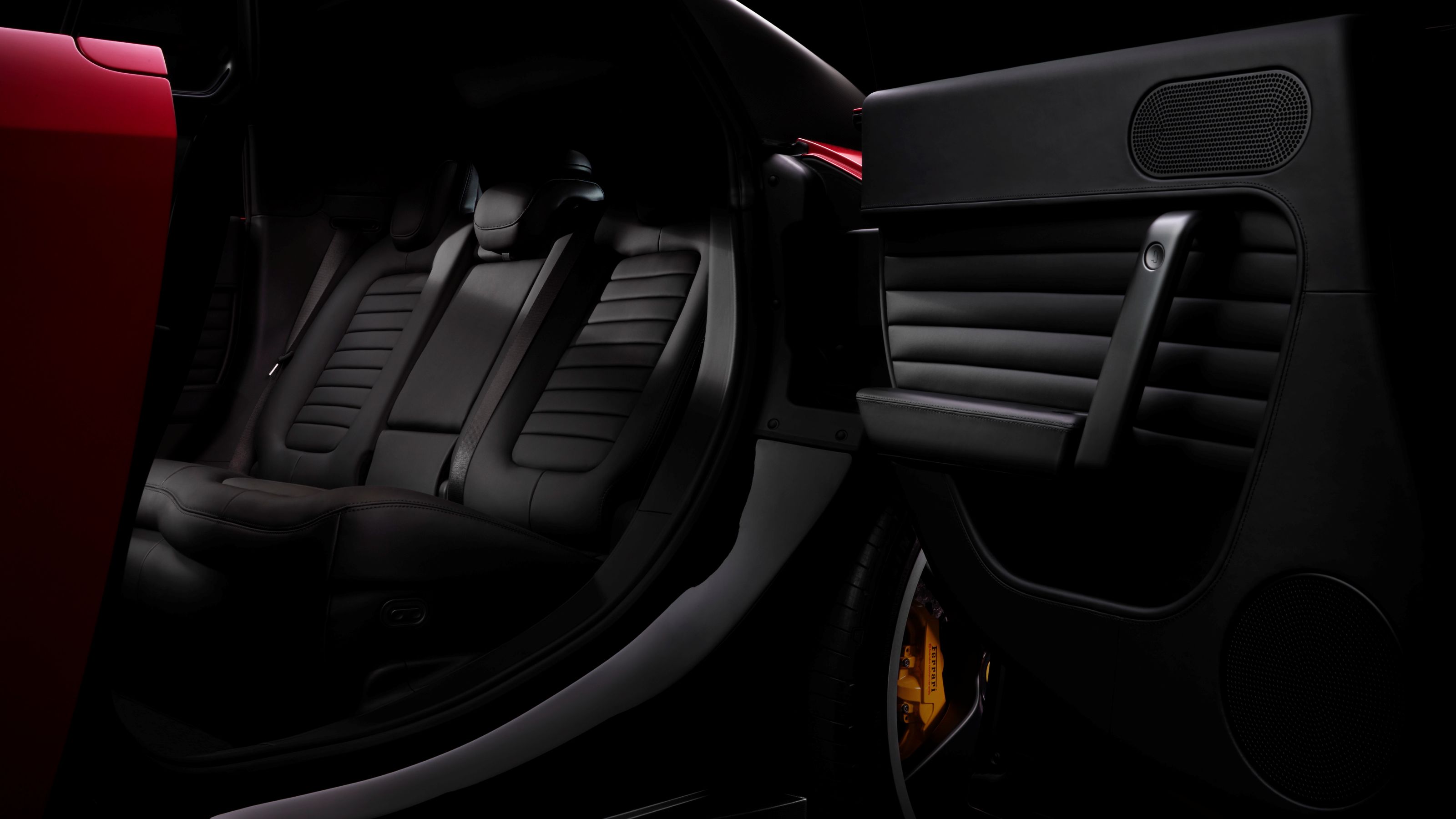 Ferrari Luce rear door open