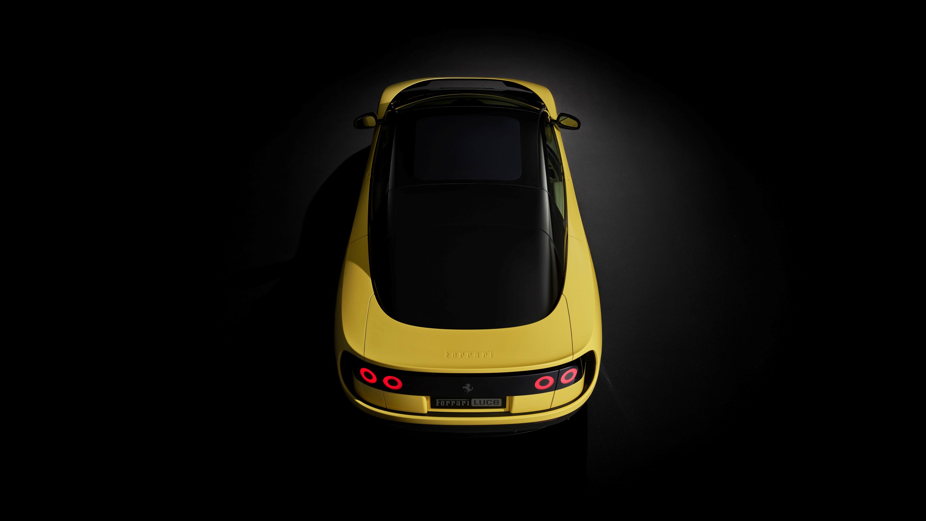Ferrari Luce rear from above