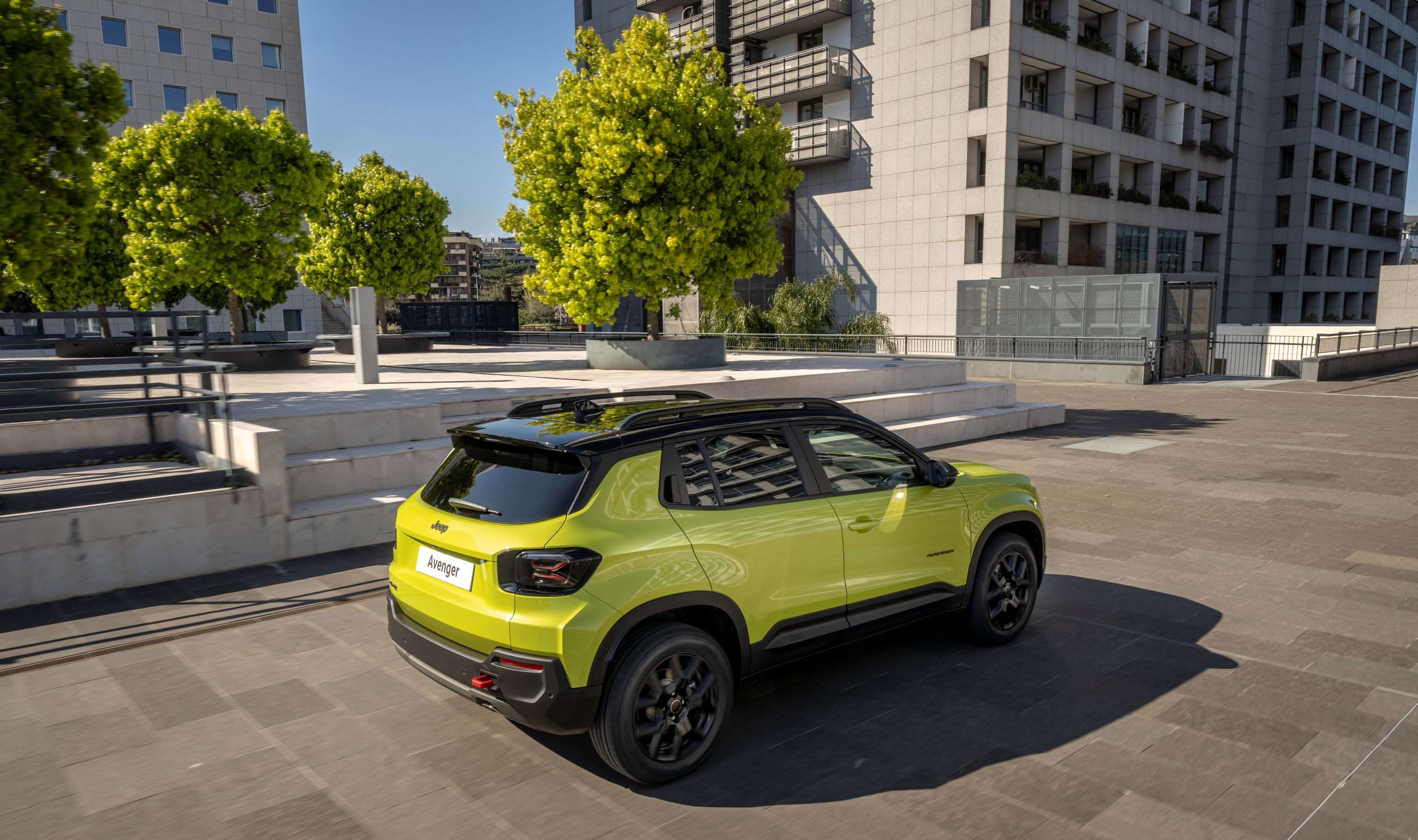 2027 Jeep Avenger side and rear