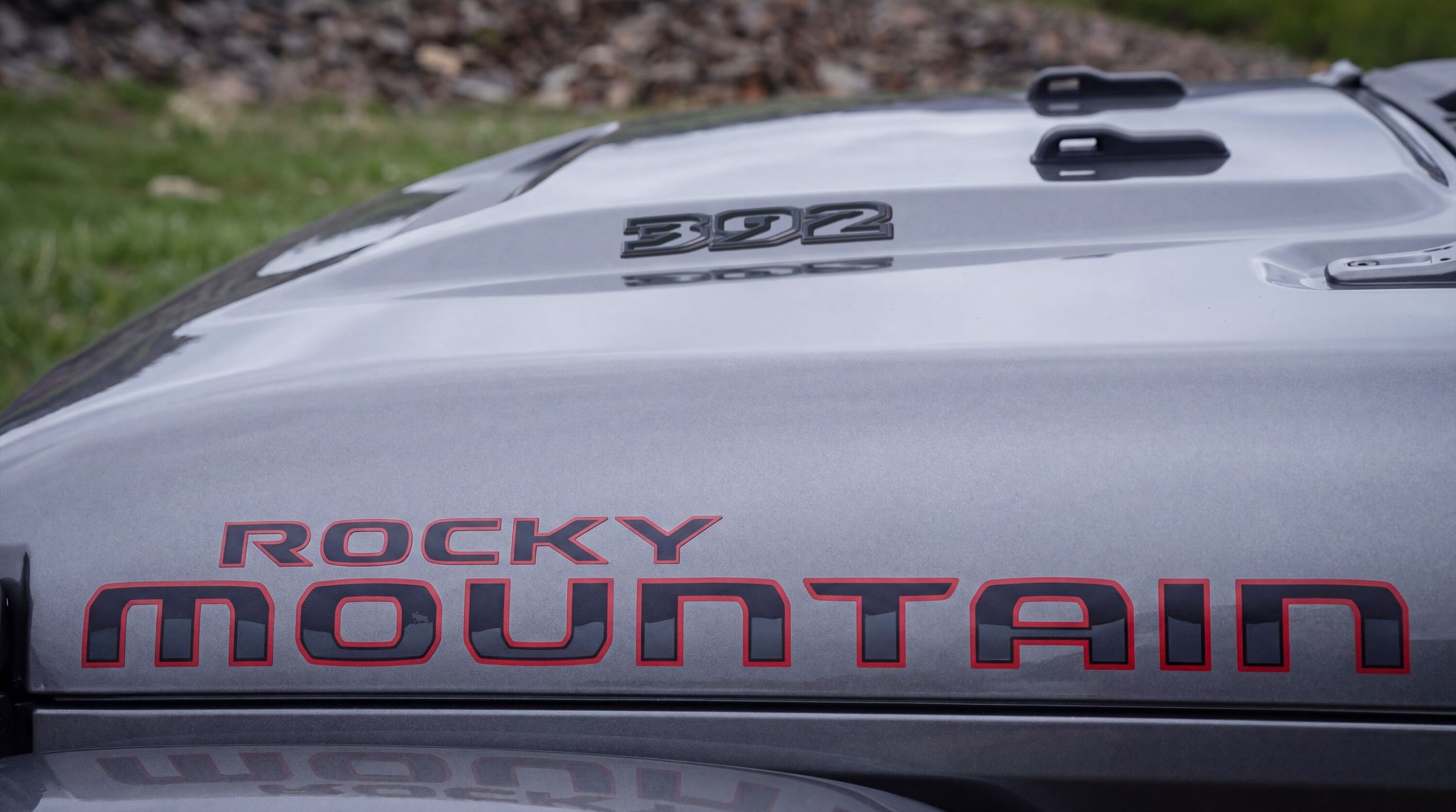 2027 Jeep Wrangler Rocky Mountain 392 hoodside decal
