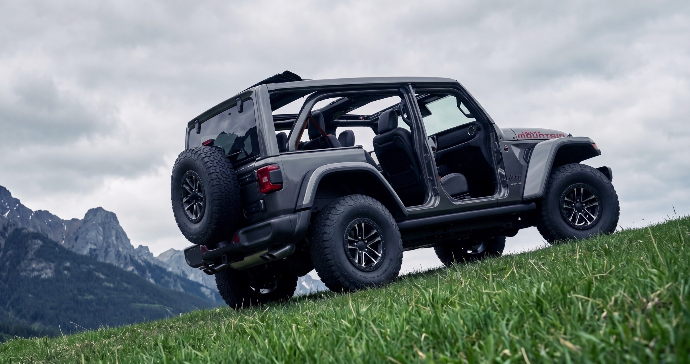 2027 Jeep Wrangler Rocky Mountain 392 rear and side