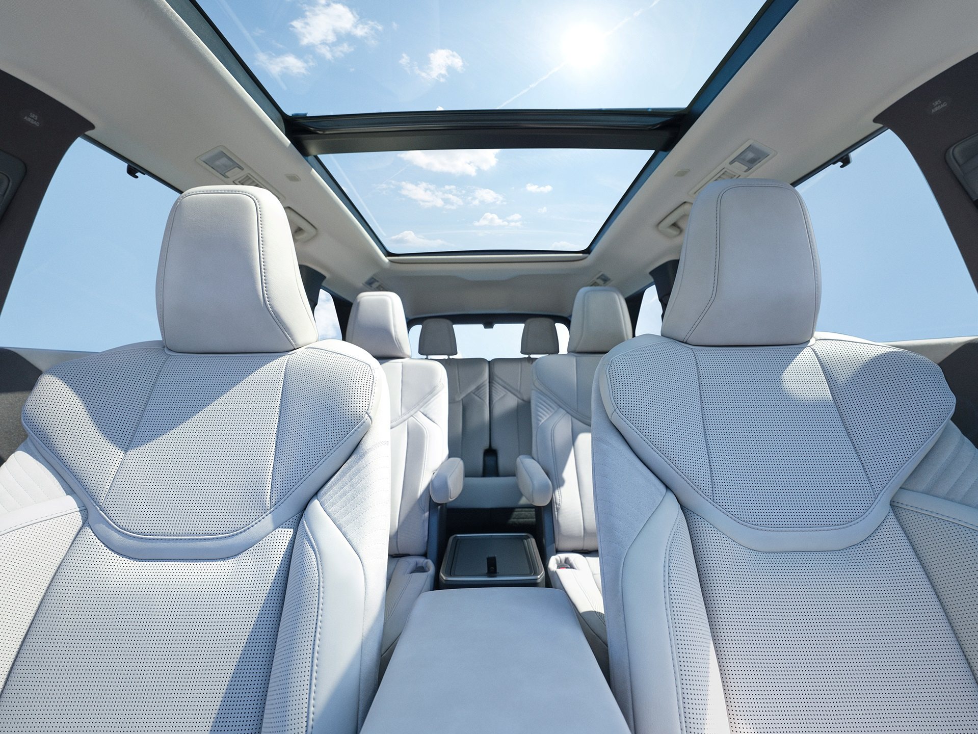 2027 Lexus TZ three rows of seats