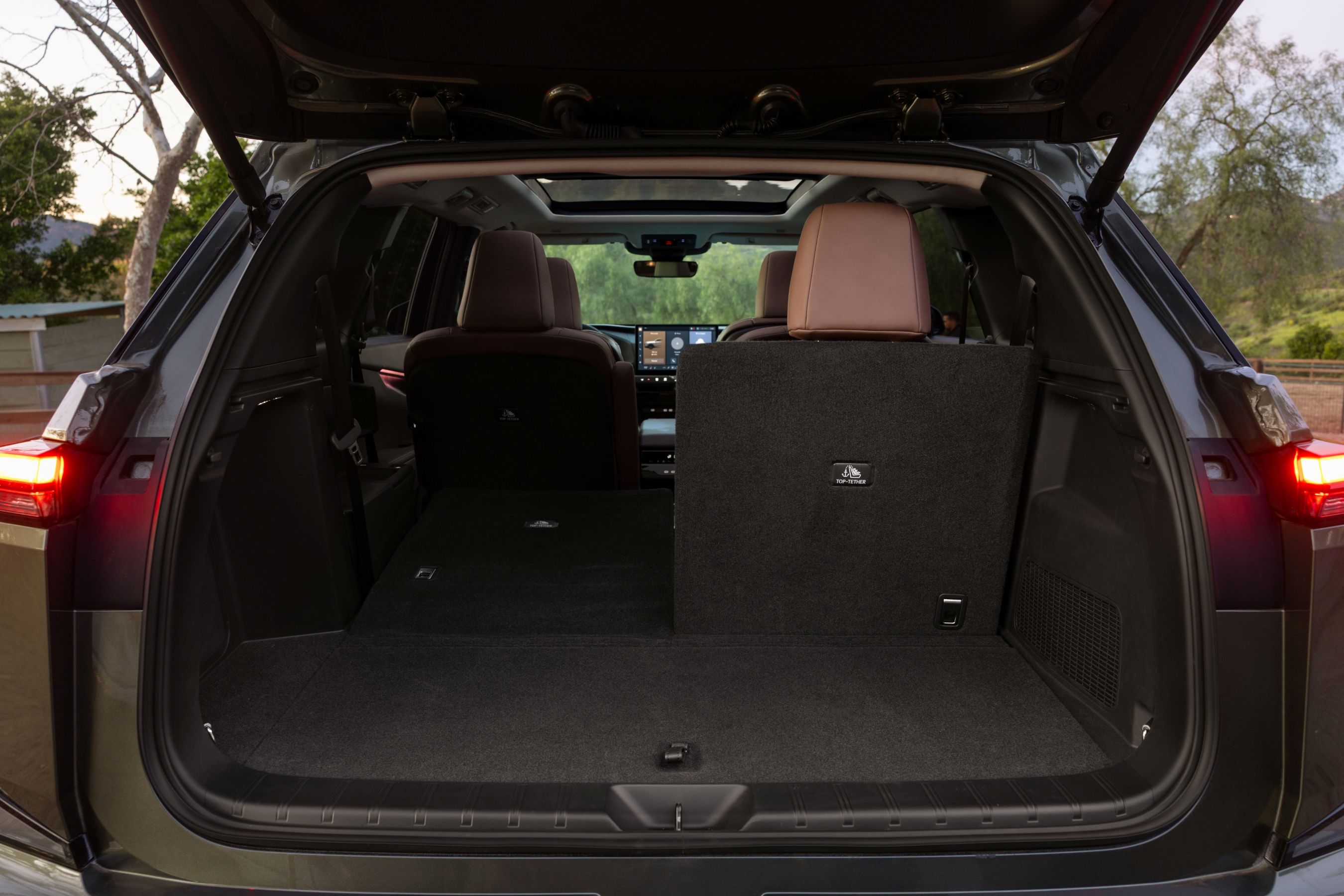 2027 Lexus TZ cargo area