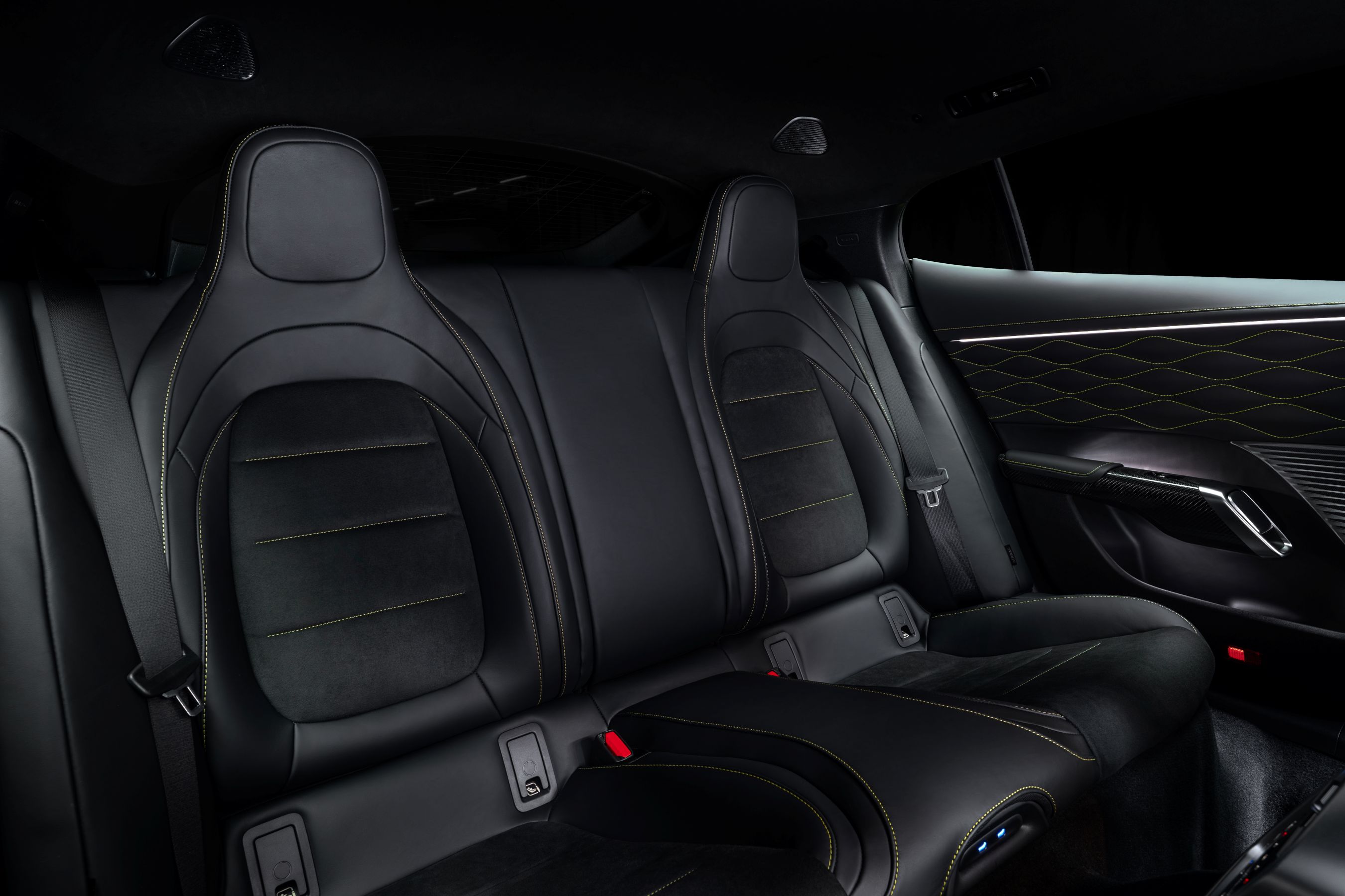 Mercedes-AMG GT 4-Door Coupe rear seats
