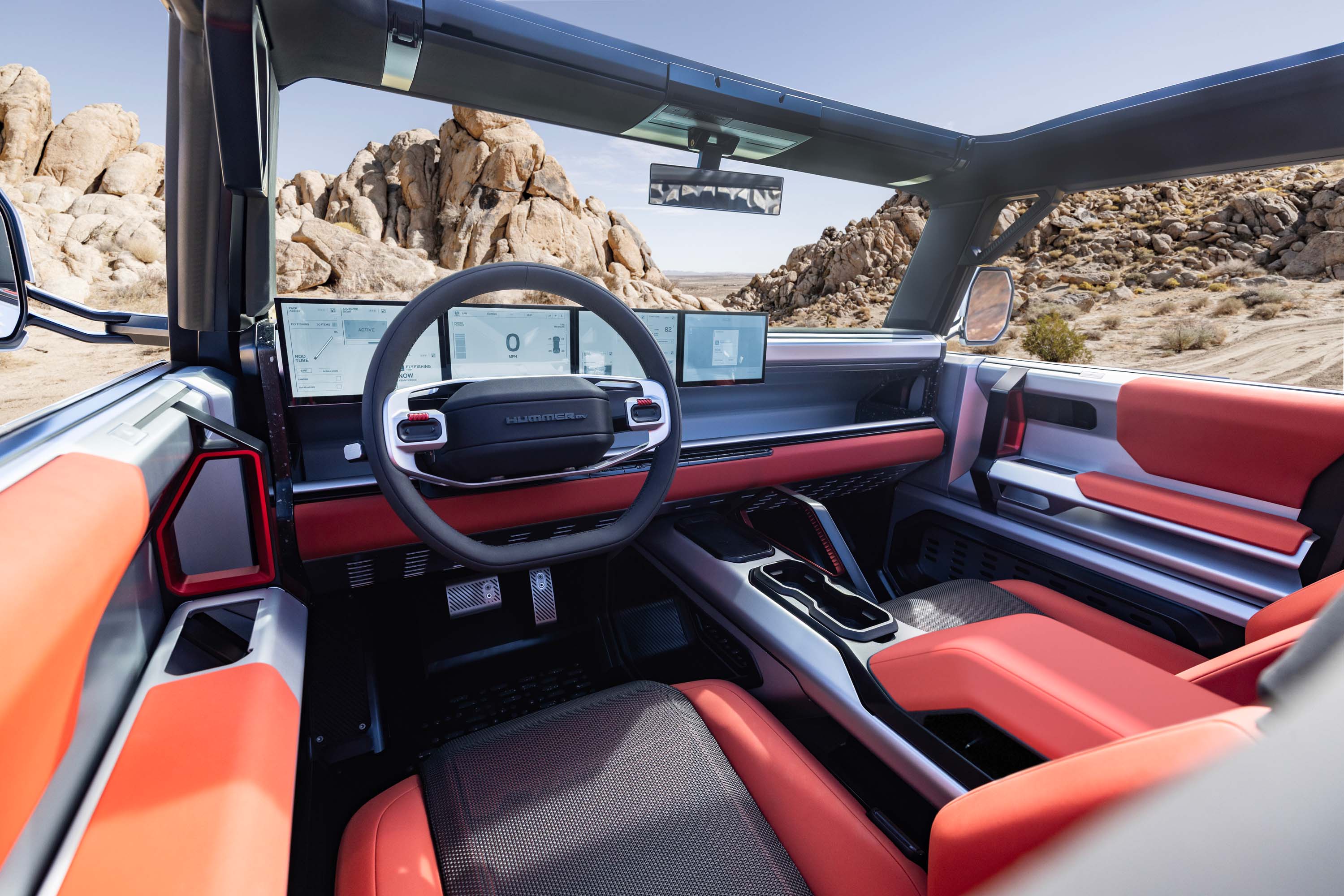 GMC Hummer X SUV Concept interior