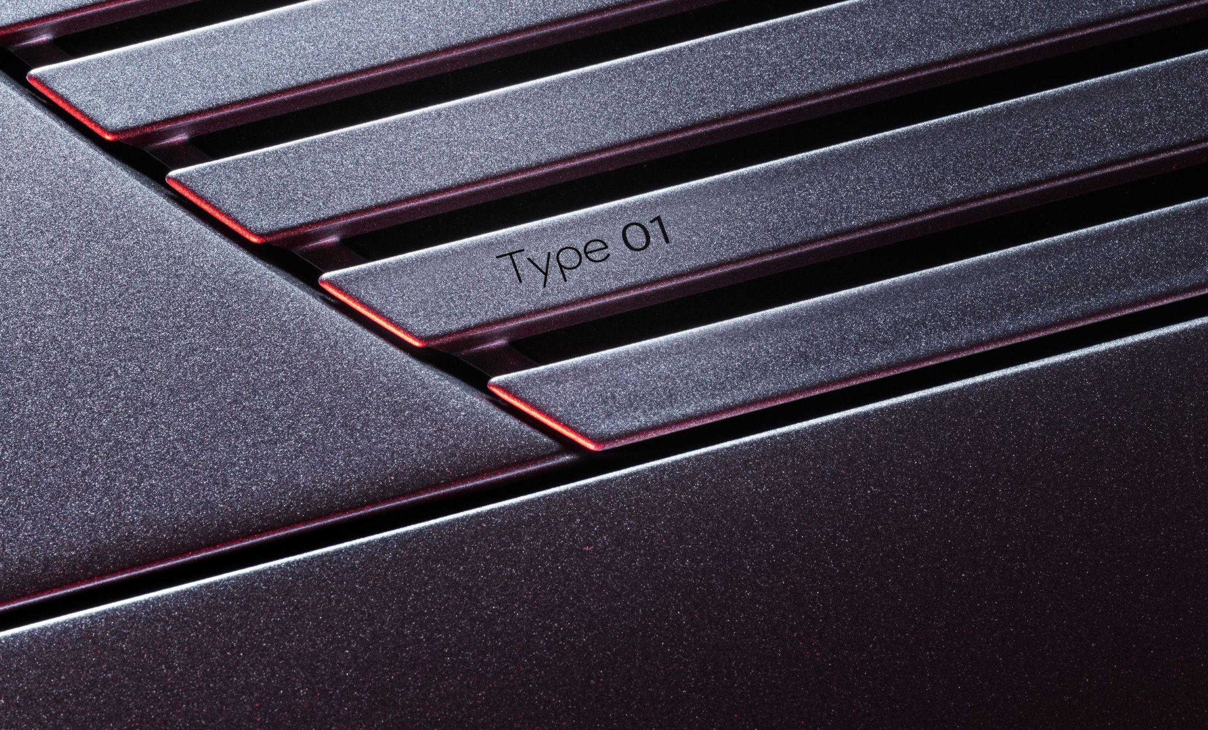 Jaguar Type 01 lettering