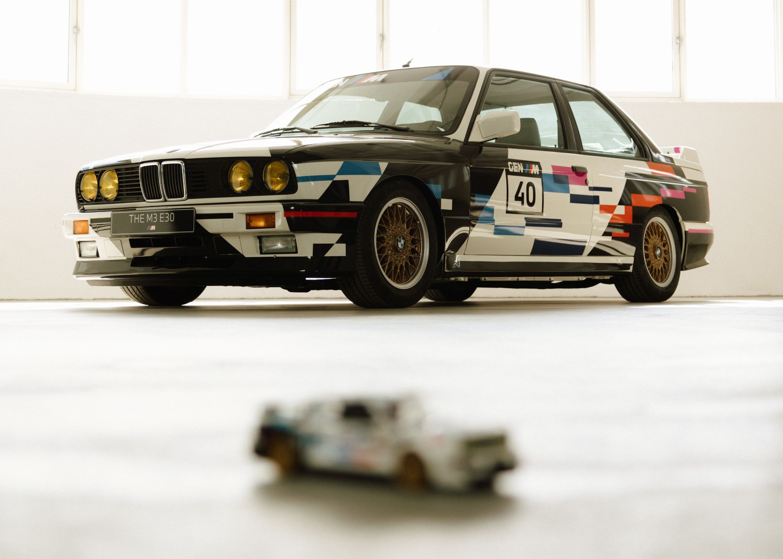 BMW M3 E30 show car