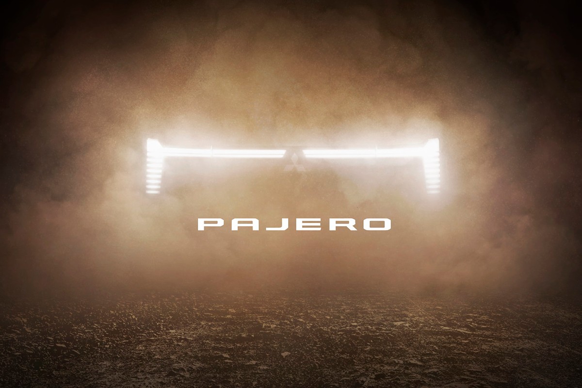 Mitsubishi Pajero teaser