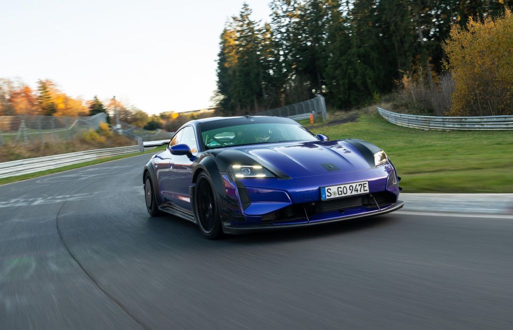 Porsche Taycan Turbo GT breaks two Nürburgring&nbsp;records