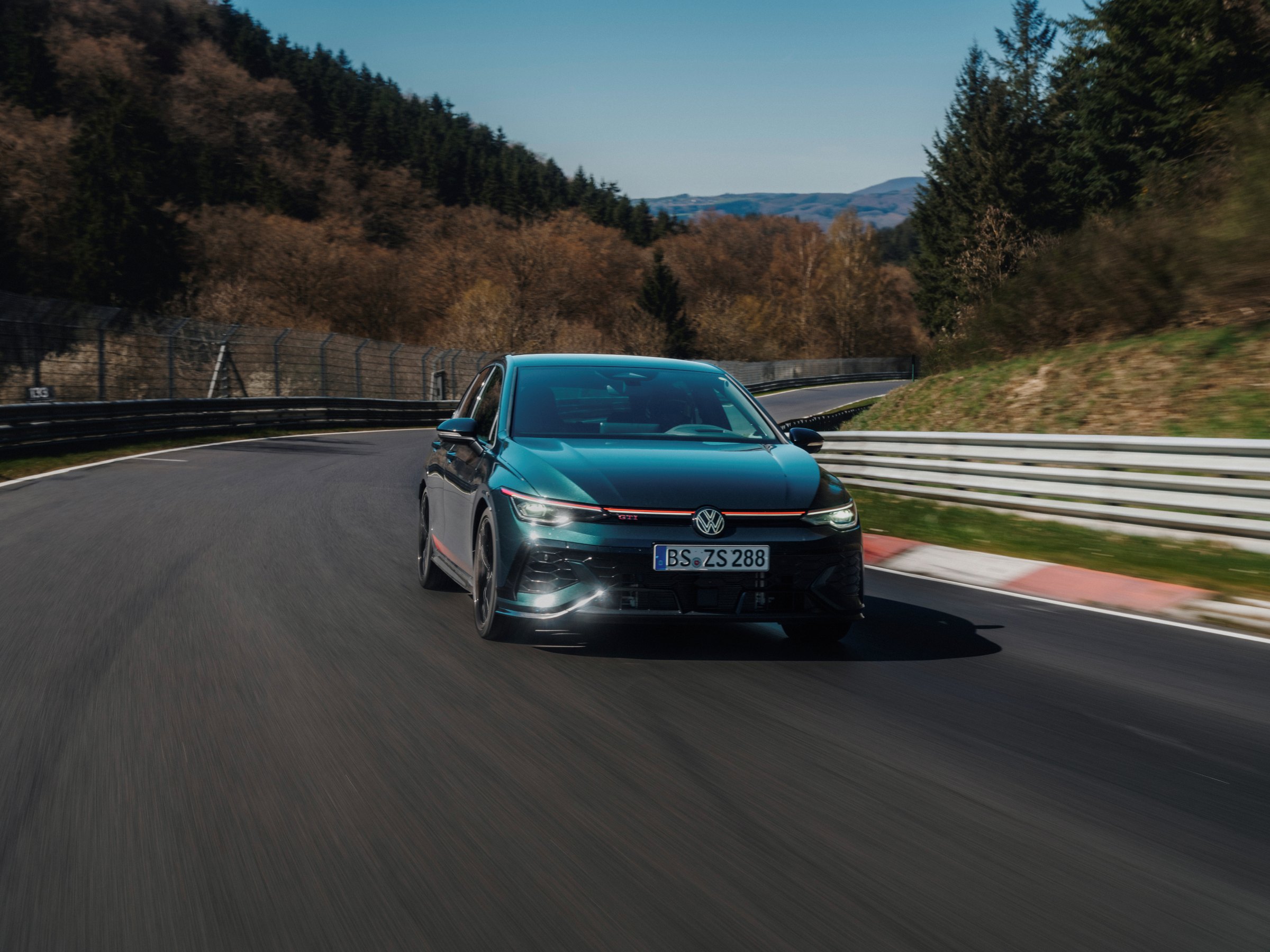 Volkswagen Golf GTI Edition 50 at the Nürburgring Nordschleife