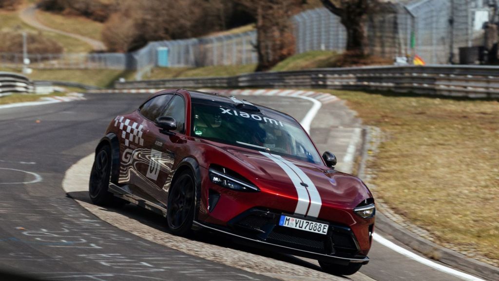 Xiaomi YU7 GT with Track Package at Nurburgring Nordschleife