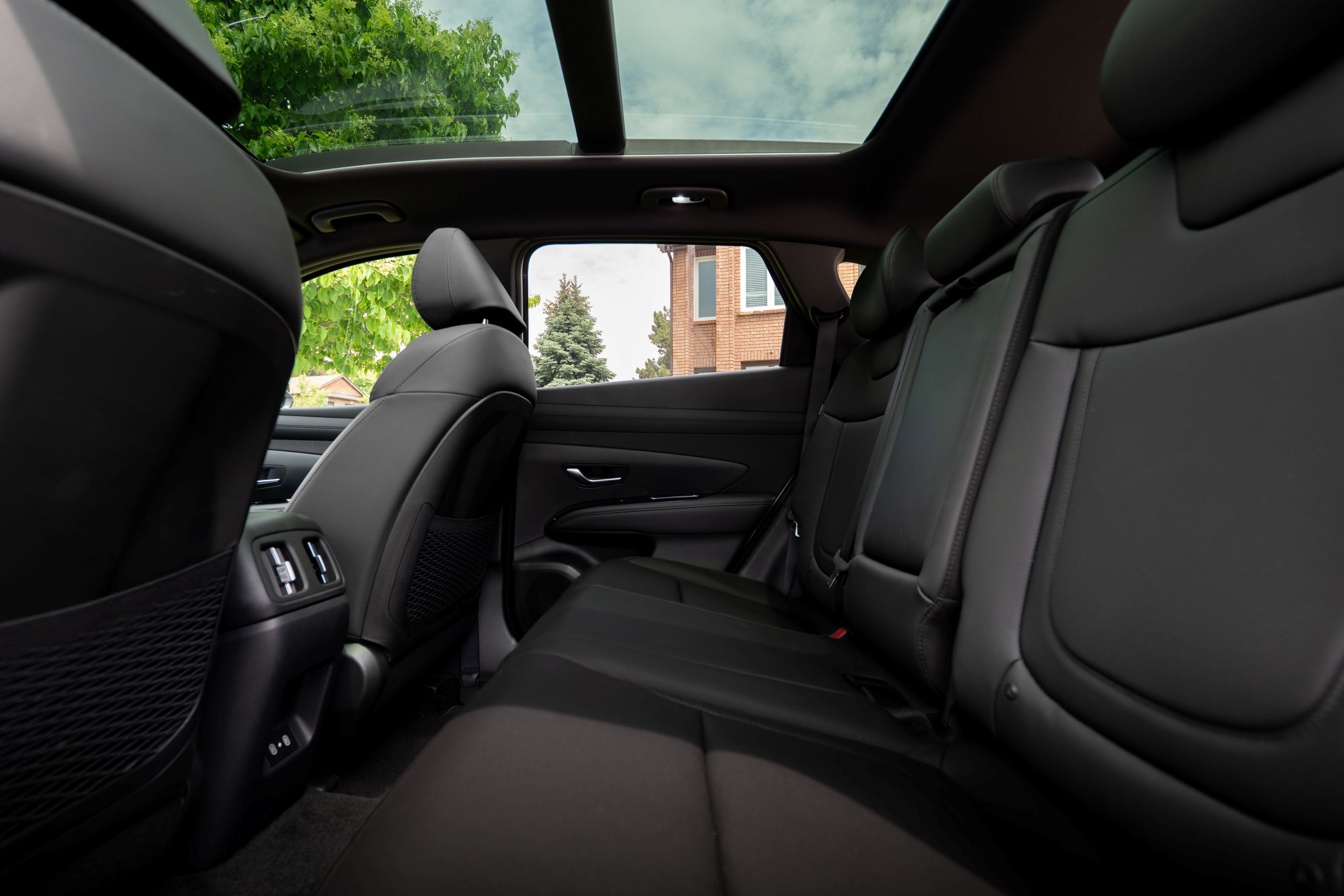 2026 Hyundai Tucson Hybrid Night Edition rear seats