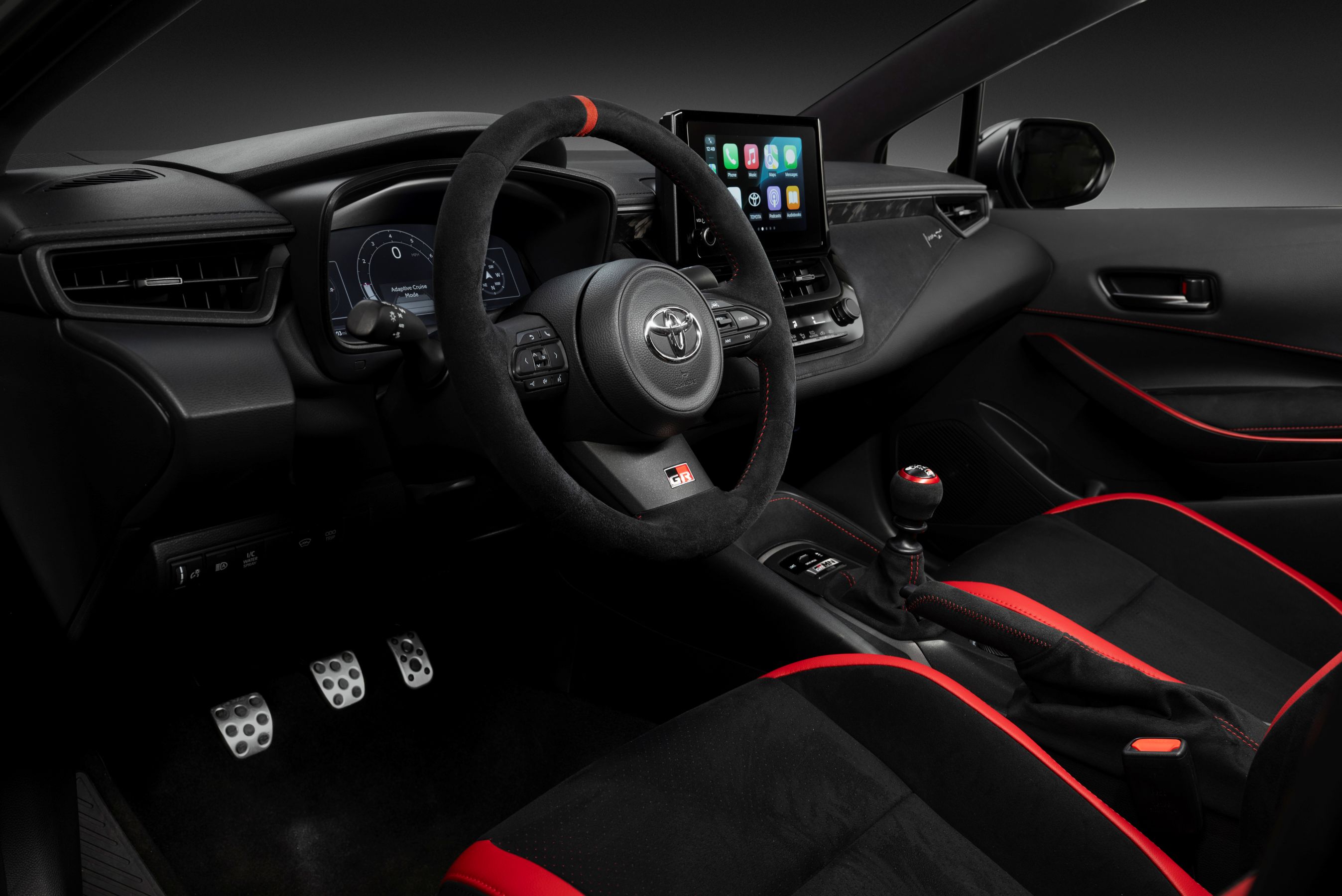2026 Toyota GRMN Corolla interior front