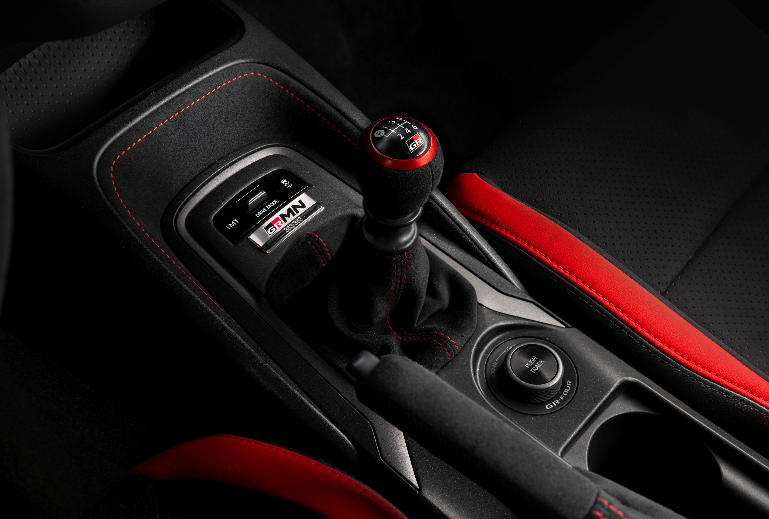 2026 Toyota GRMN Corolla transmission shifter