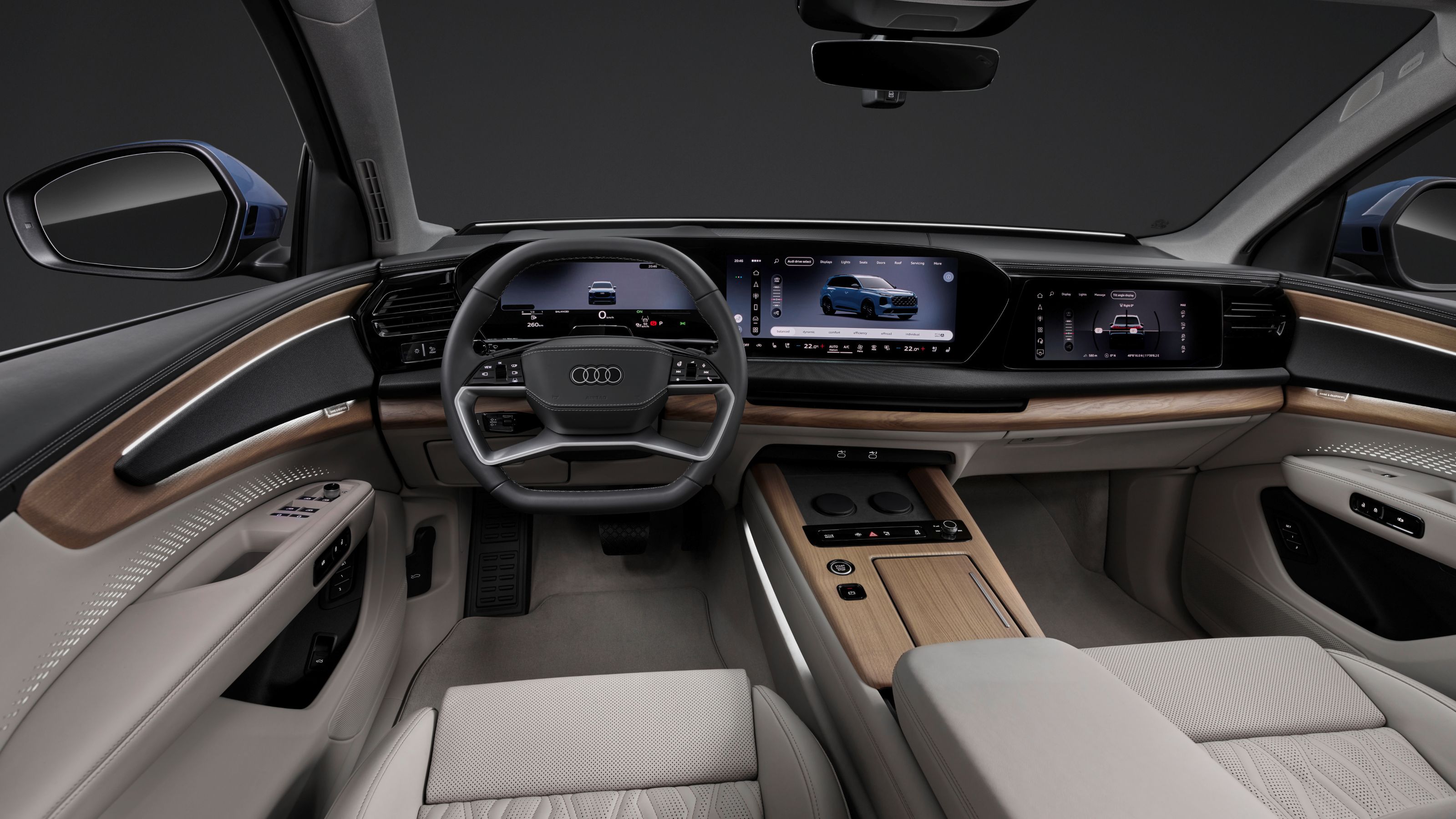2027 Audi Q7 cabin front