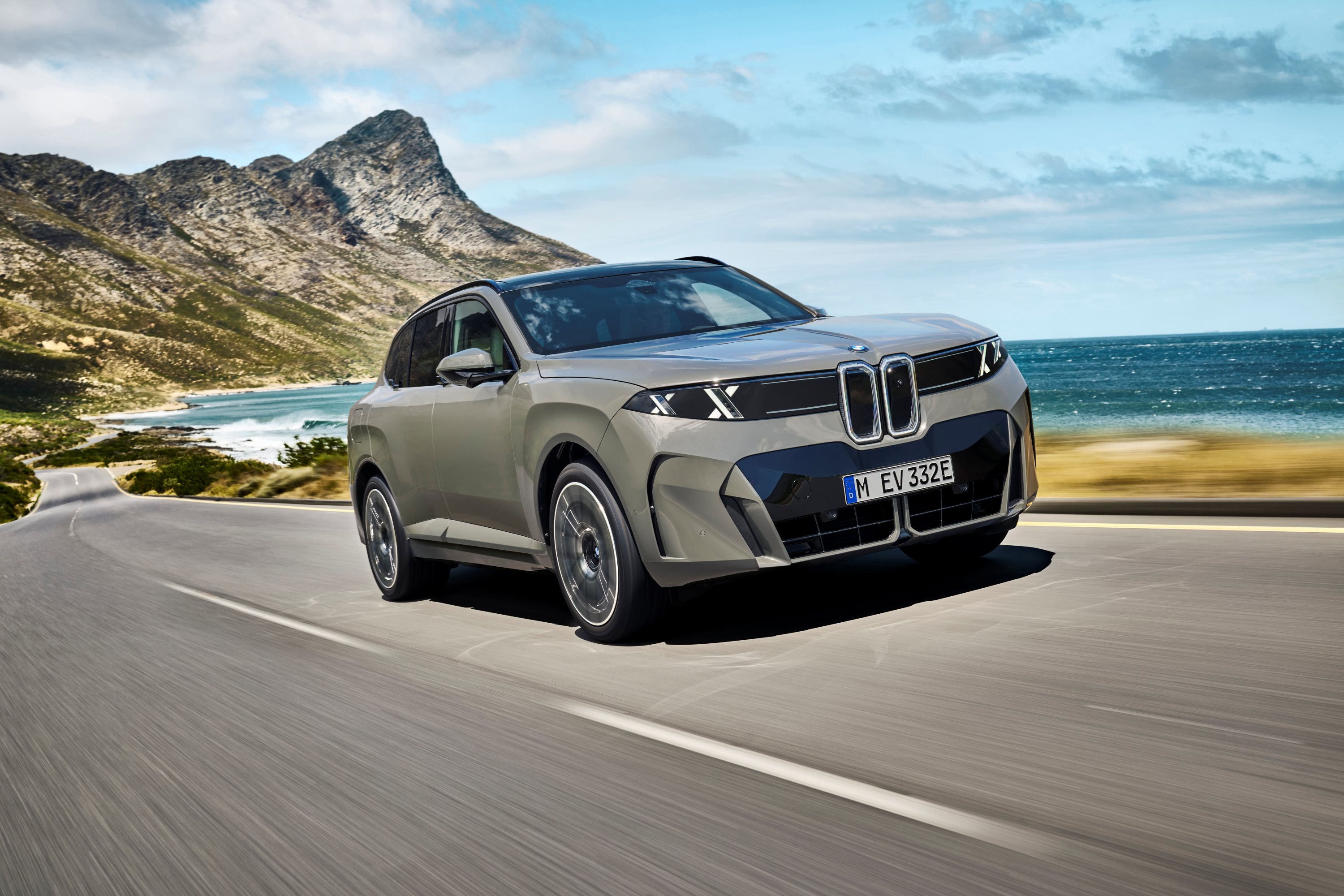 2027 BMW iX5 50 xDrive driving