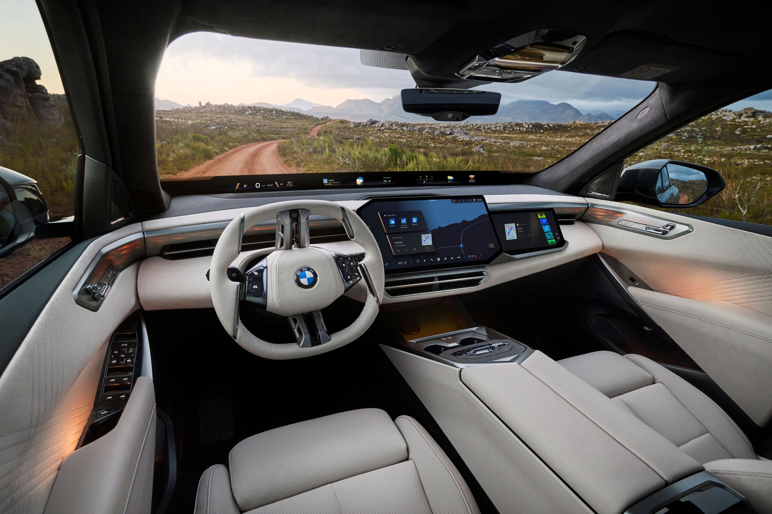 2027 BMW iX5 cabin front