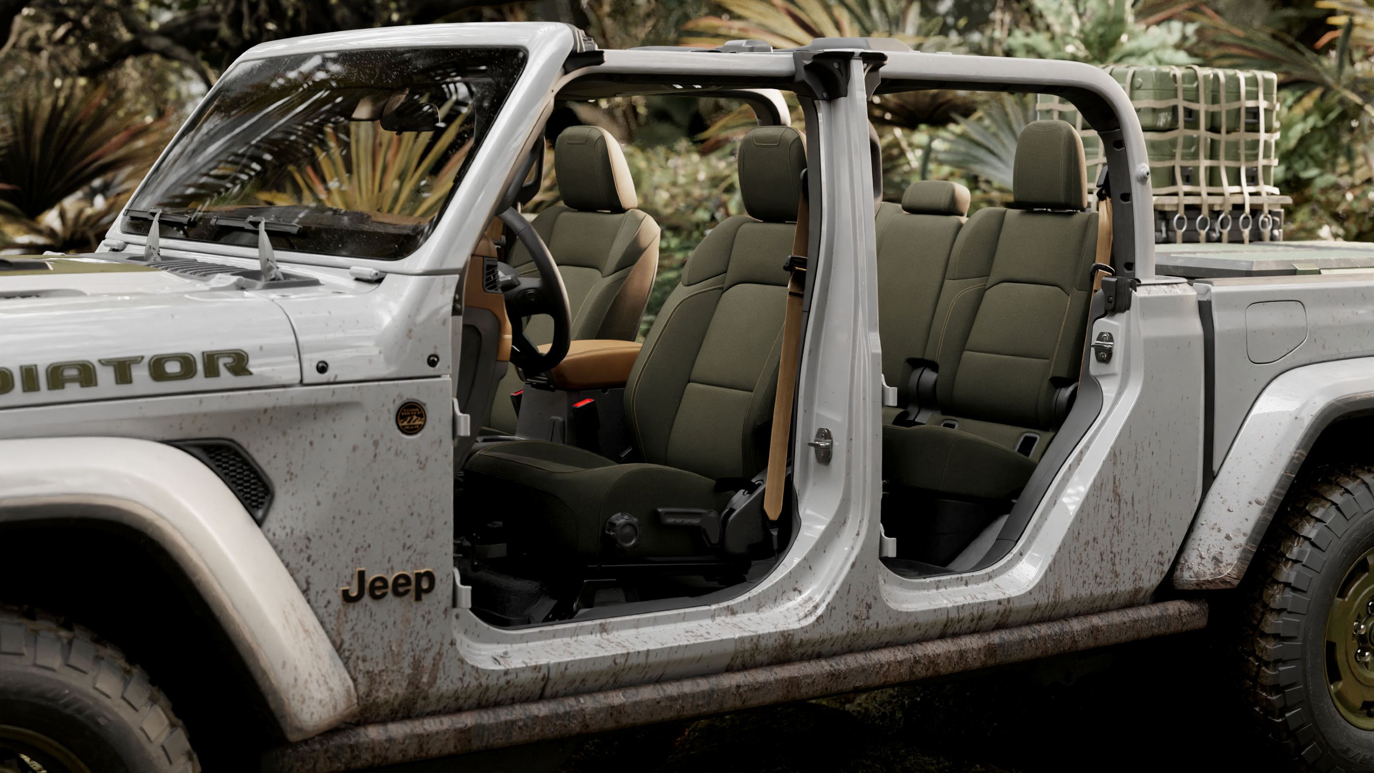 2027 Jeep Gladiator Sarge with doors off