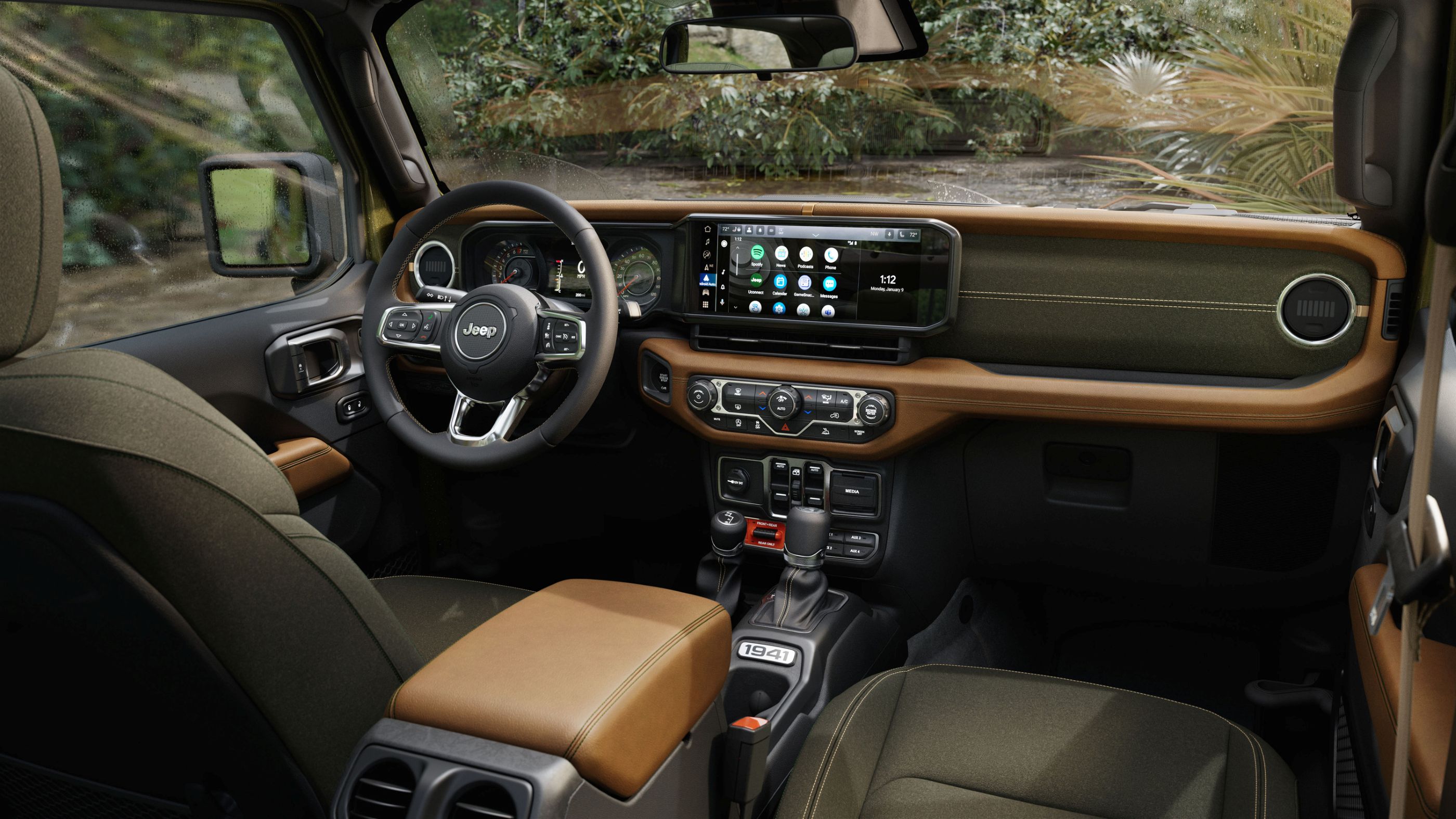 2027 Jeep Wrangler Sarge interior