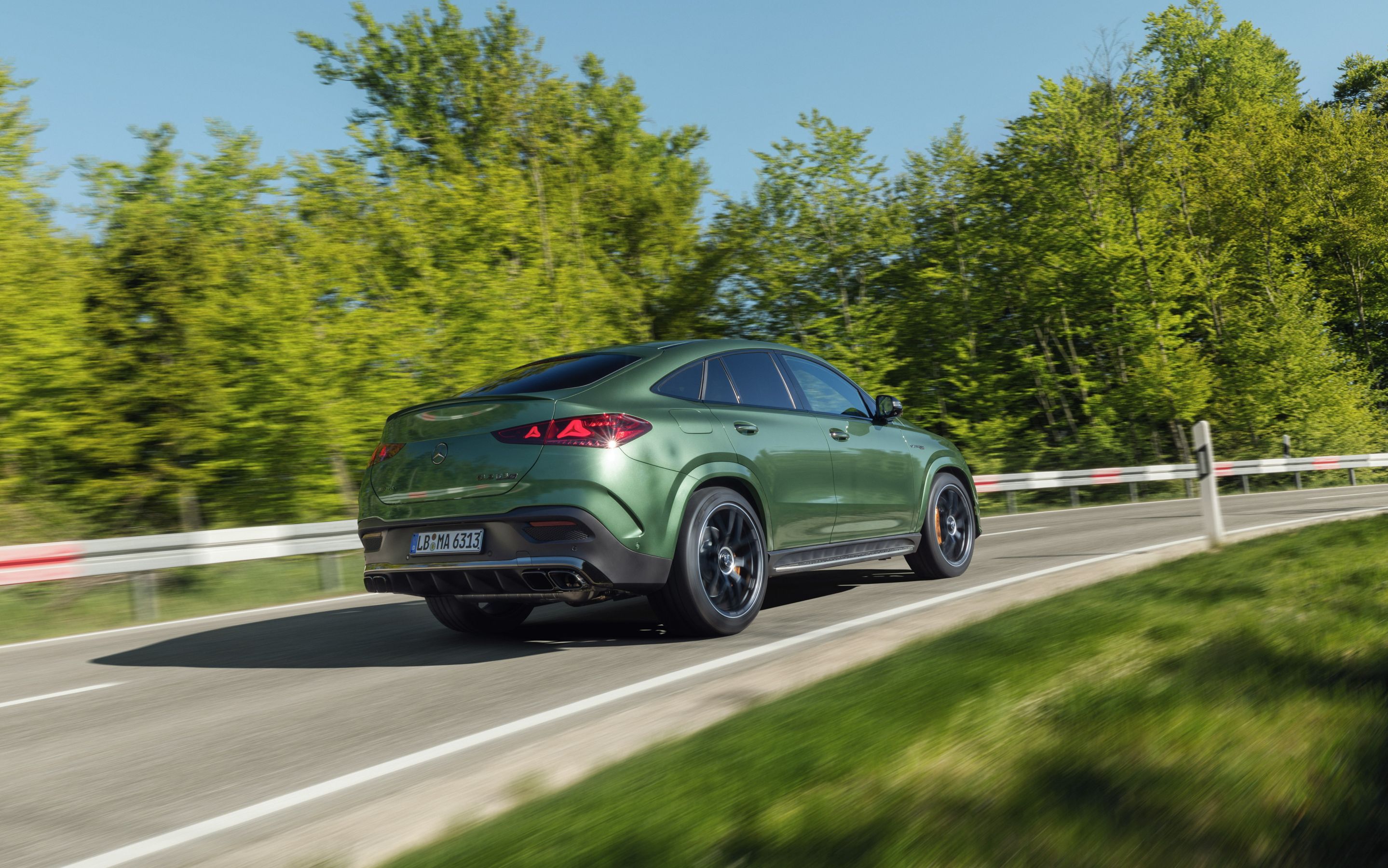 2027 Mercedes-AMG GLE 63 S Coupe driving rear