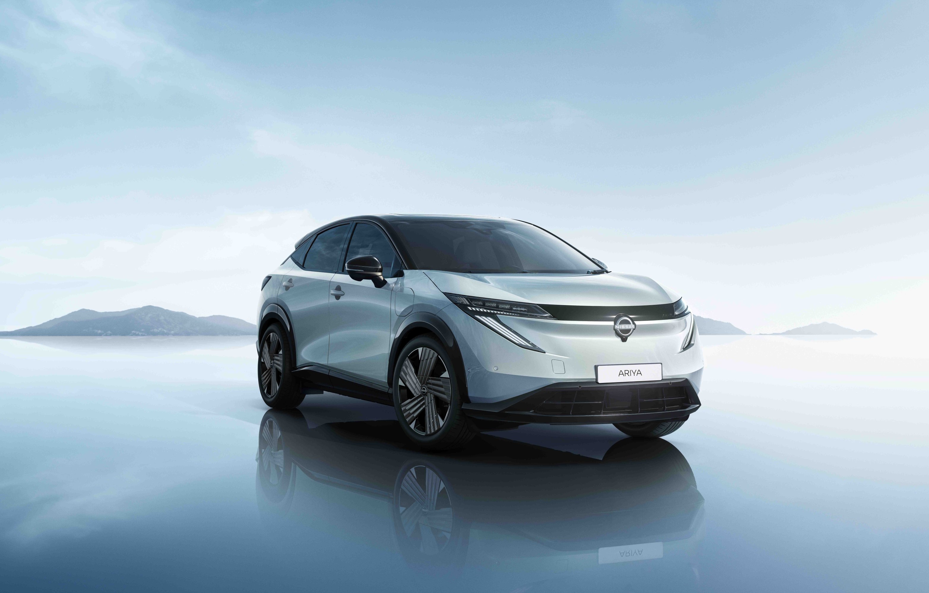 2027 Nissan Ariya front and side