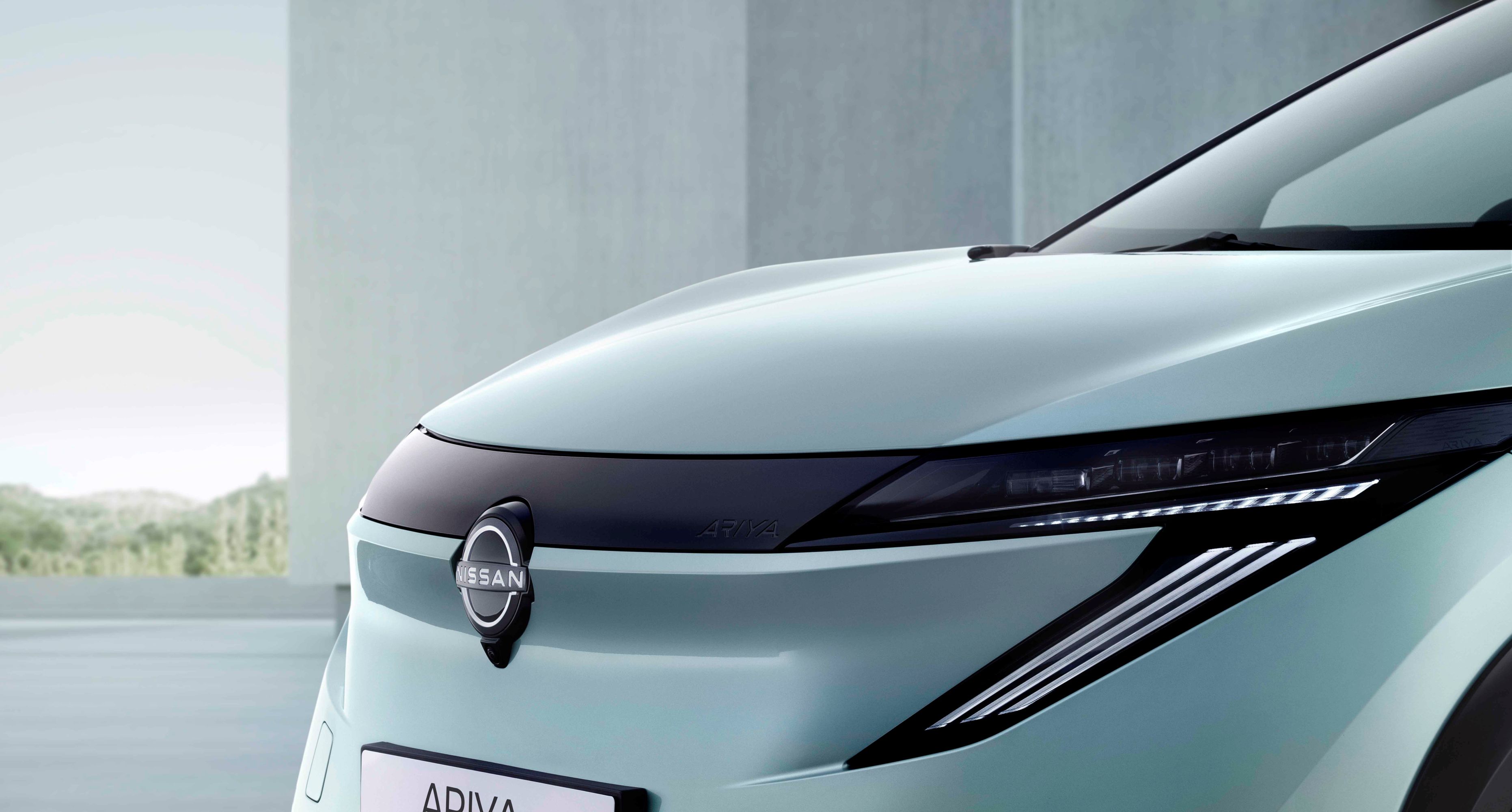 2027 Nissan Ariya front end