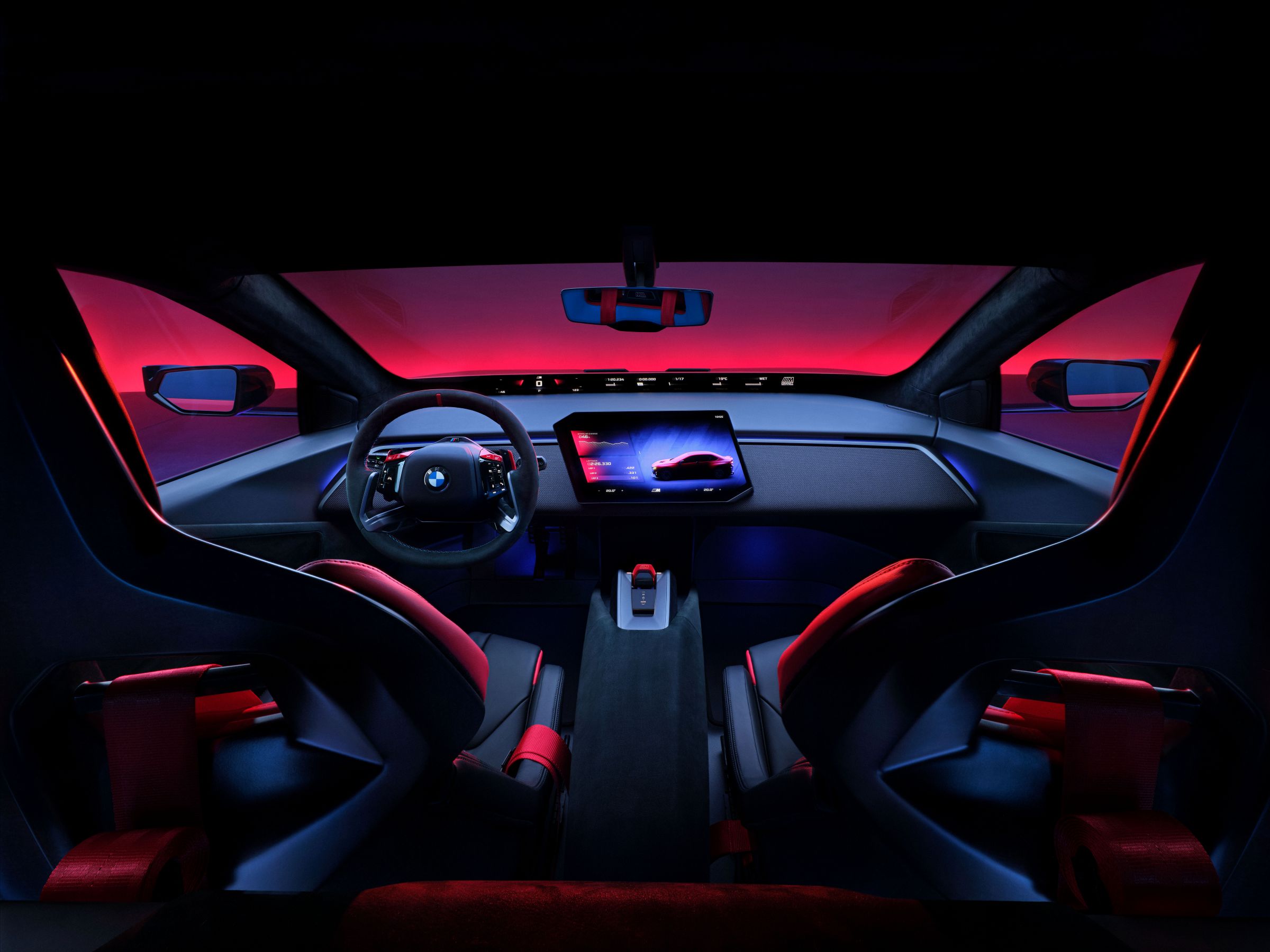 BMW M Concept Neue Klasse cabin front
