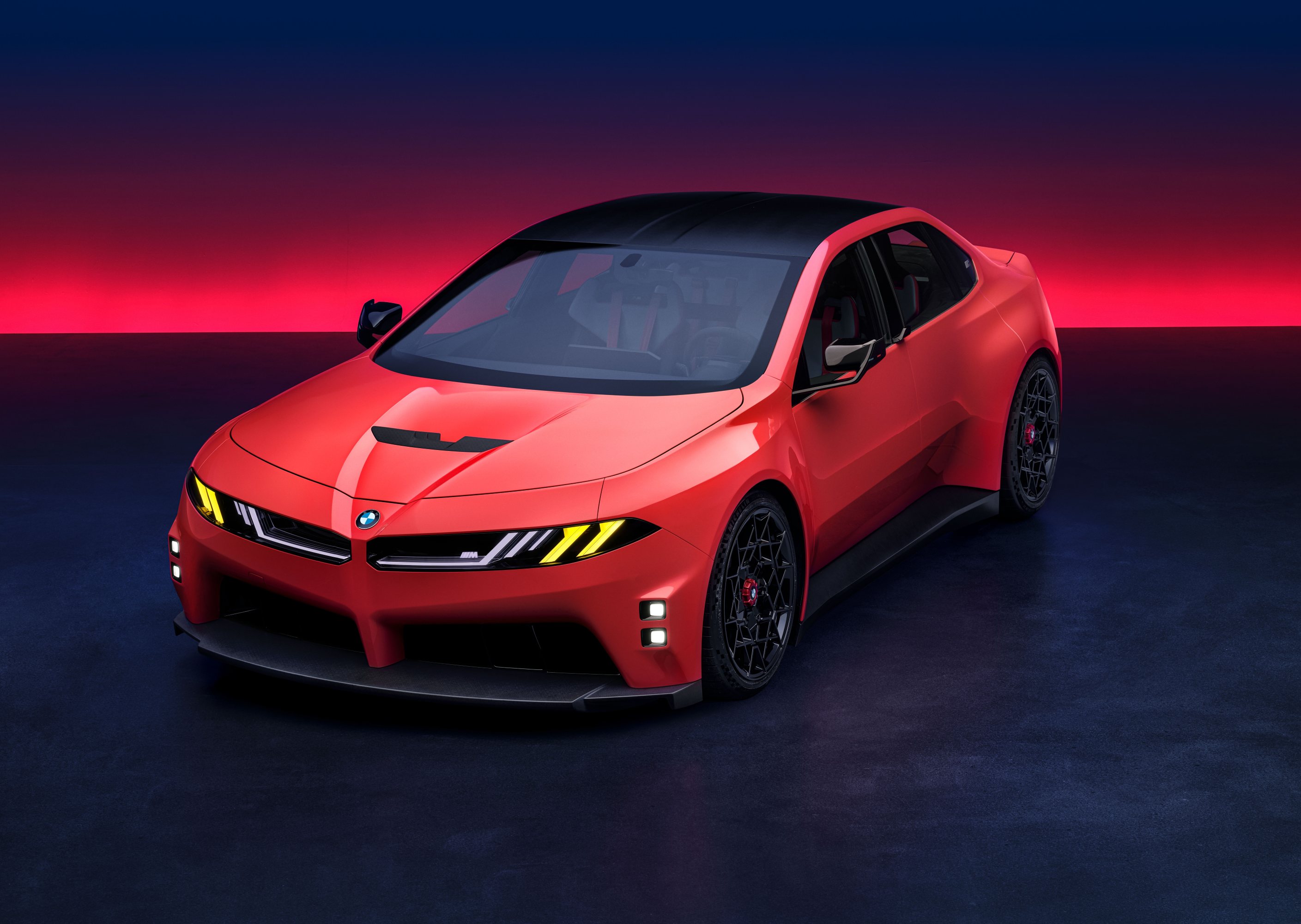 BMW M Concept Neue Klasse front and side