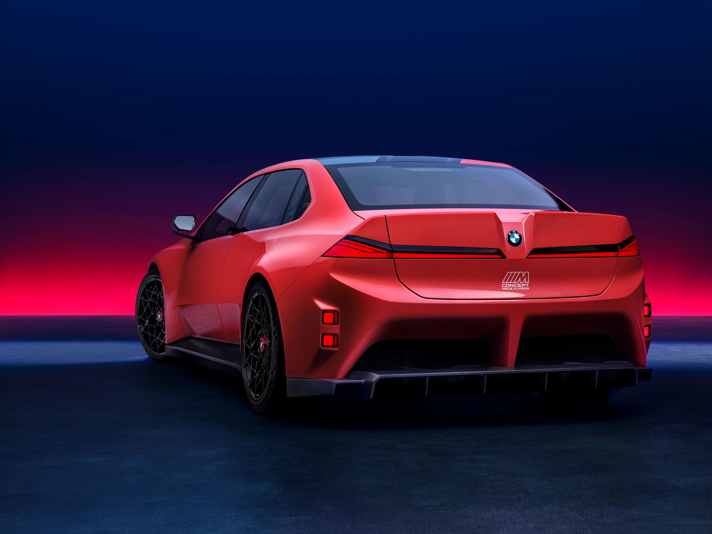 BMW M Concept Neue Klasse rear