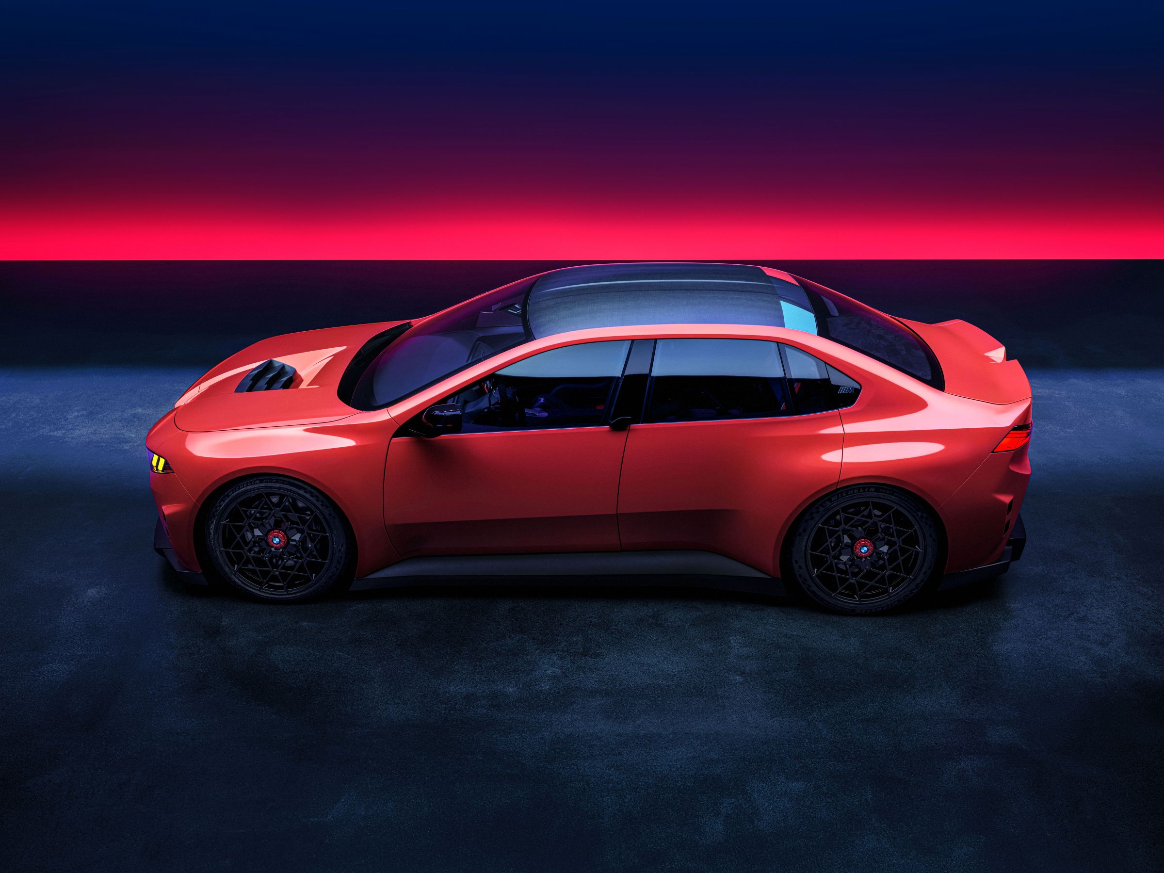 BMW M Concept Neue Klasse side