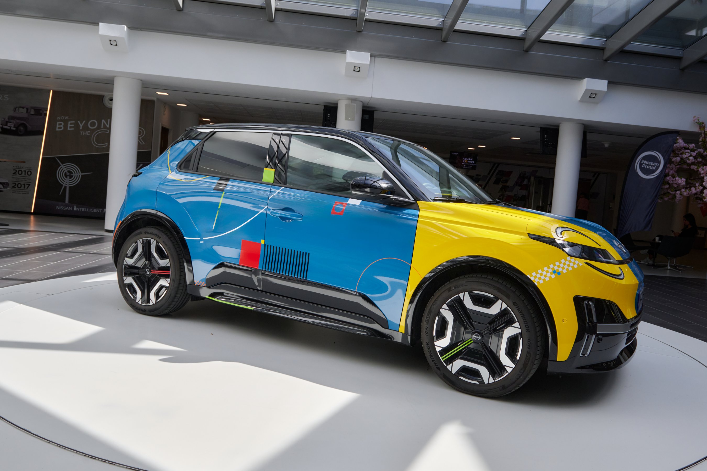Nissan Micra with winning design
