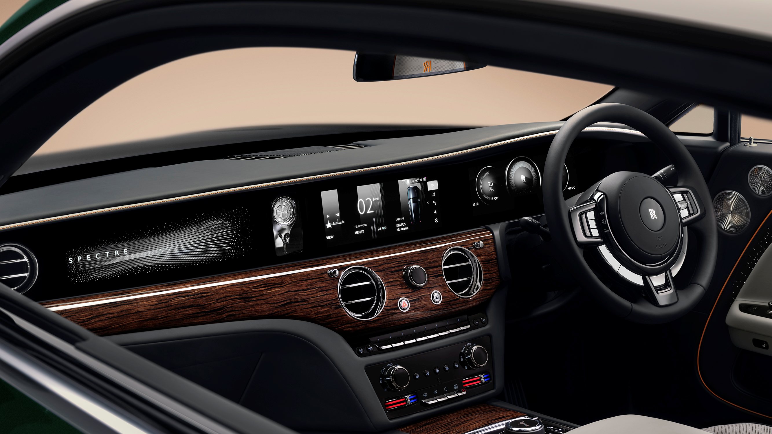 Rolls-Royce Spectre Series II dashboard