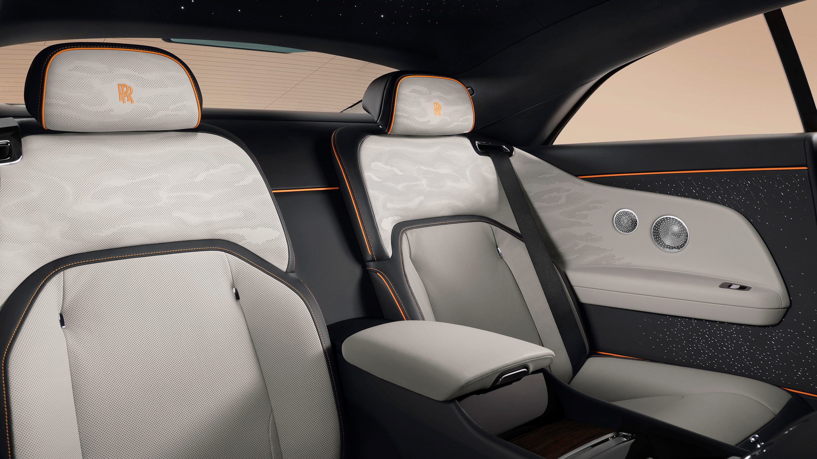 Rolls-Royce Spectre Series II rear seats