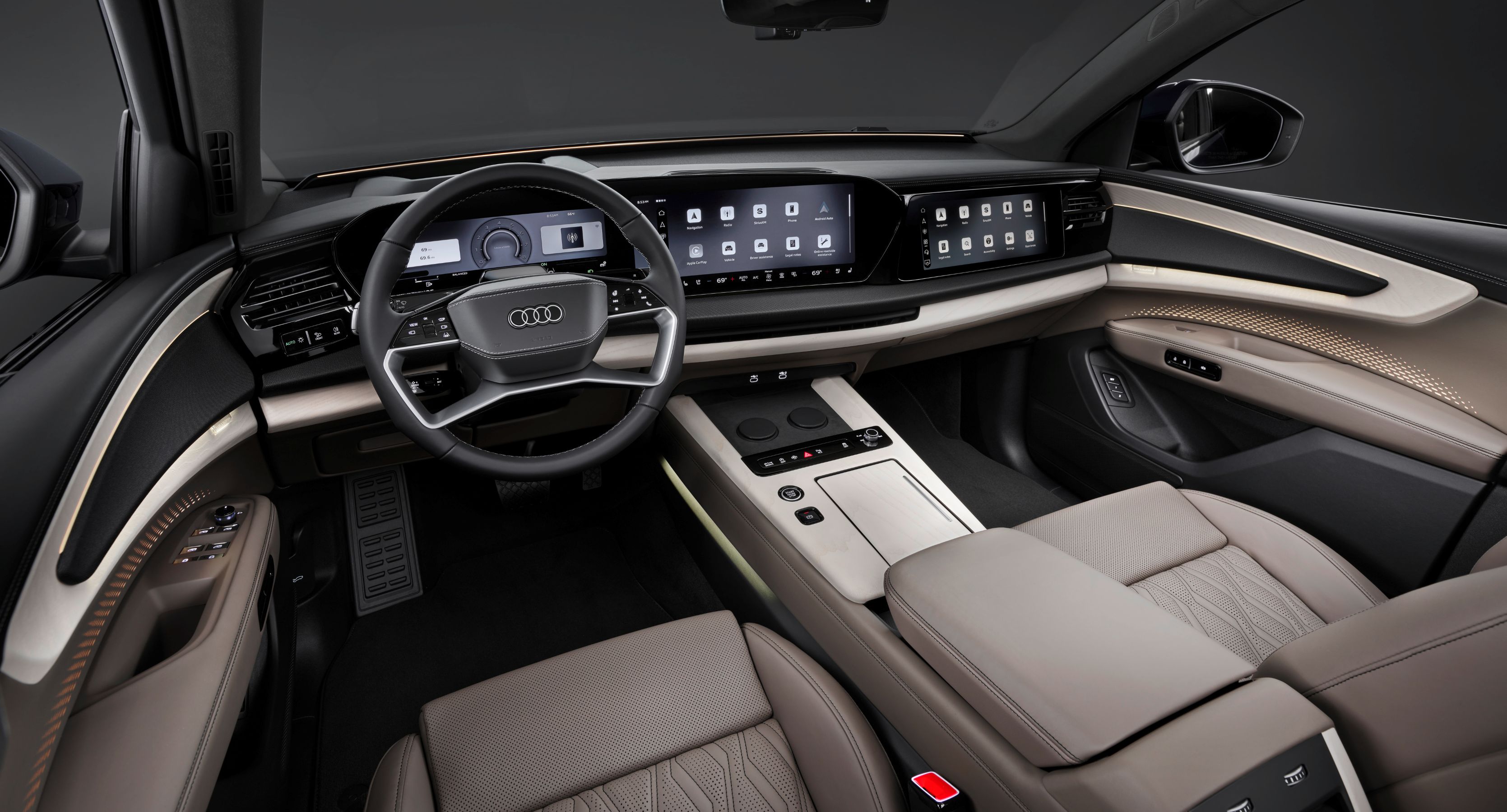 2027 Audi Q9 interior front