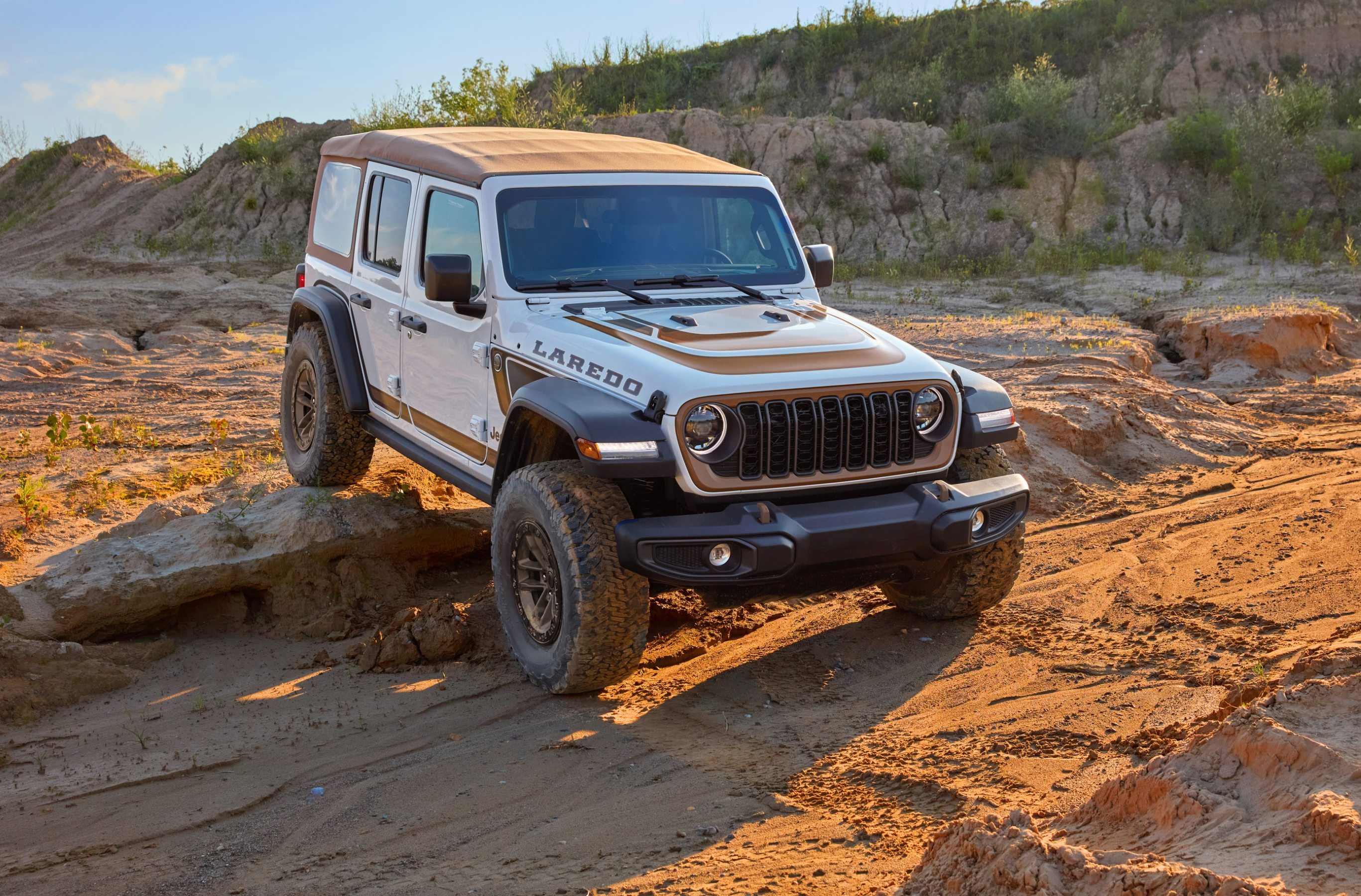 2027 Jeep Wrangler Laredo four-door front