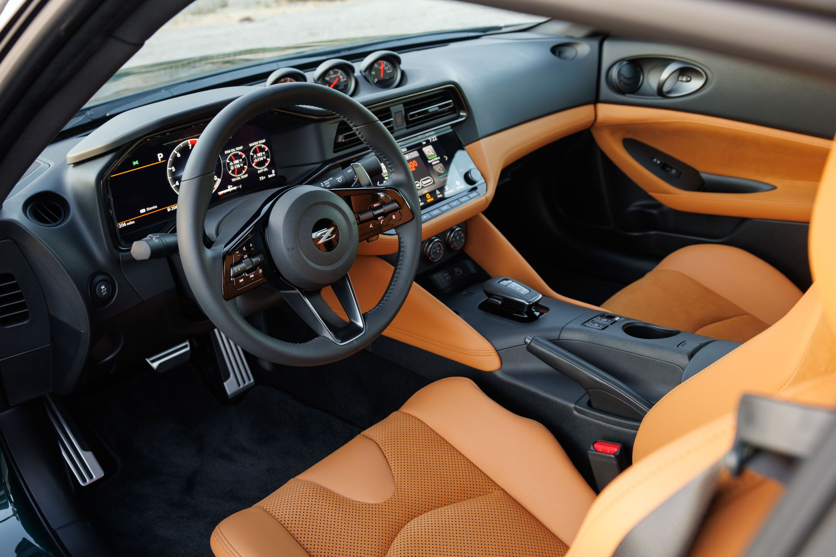 2027 Nissan Z Performance tan interior