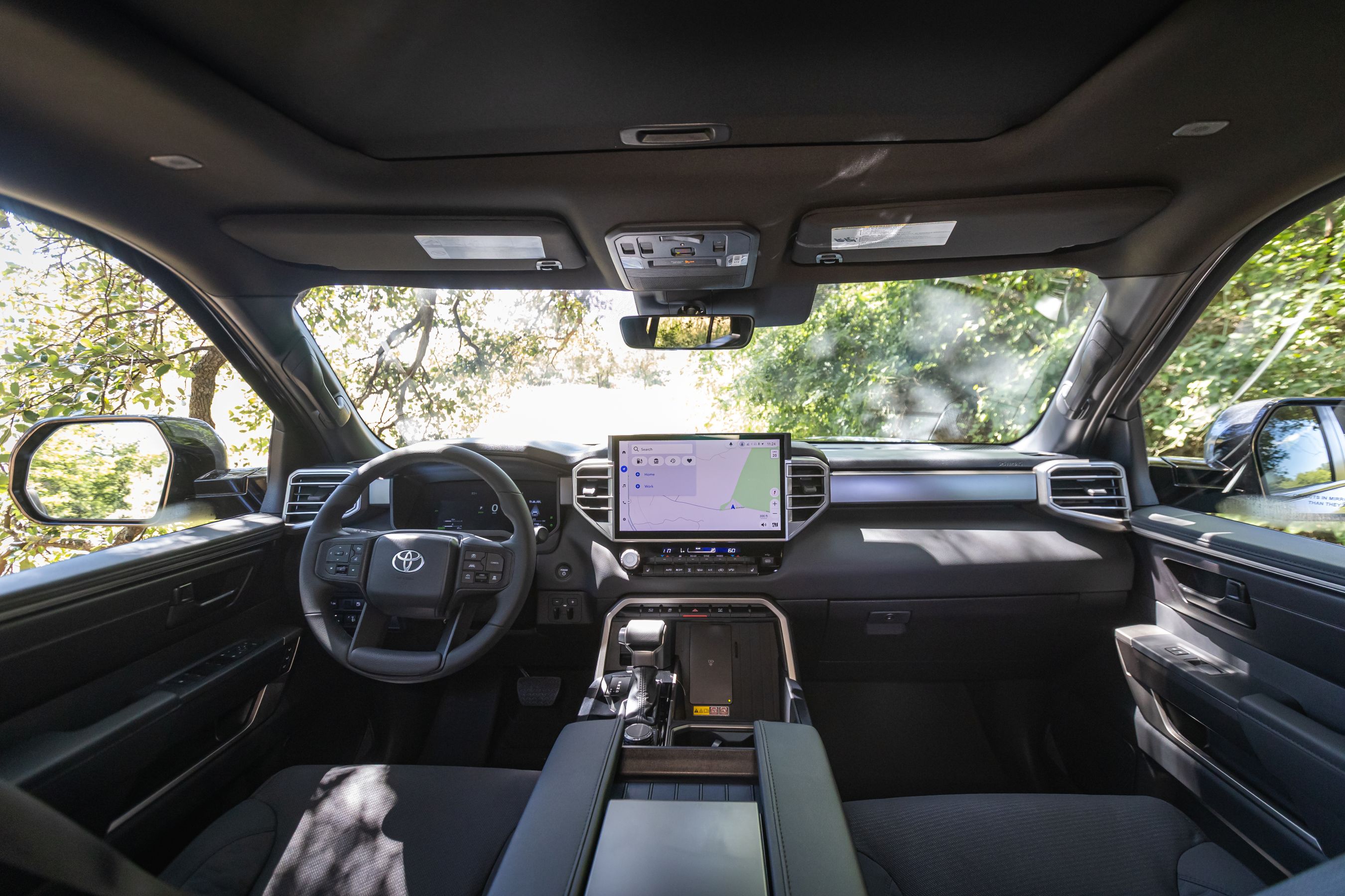 2027 Toyota Sequoia Trailhunter interior front