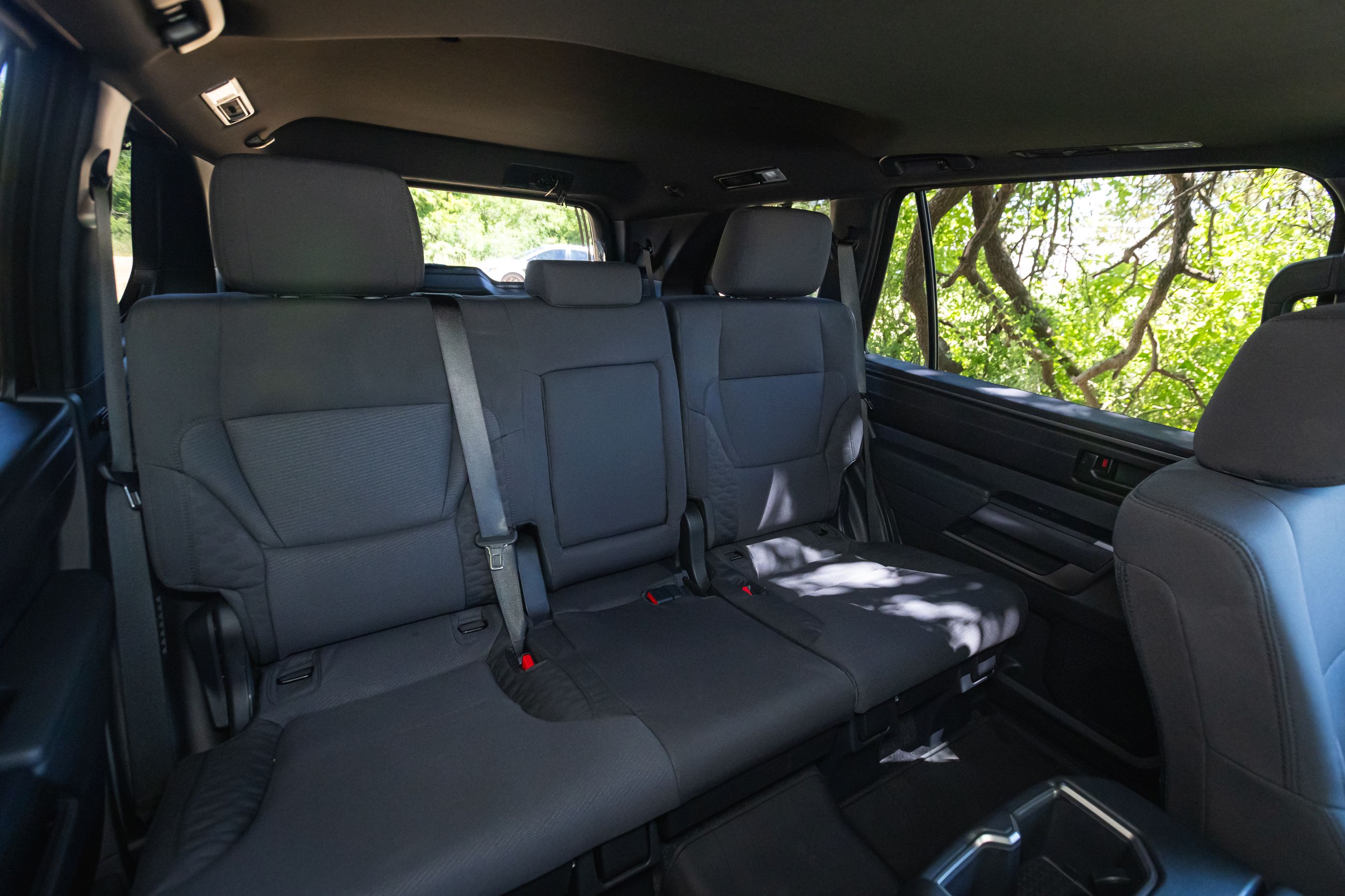 2027 Toyota Sequoia third-row seats