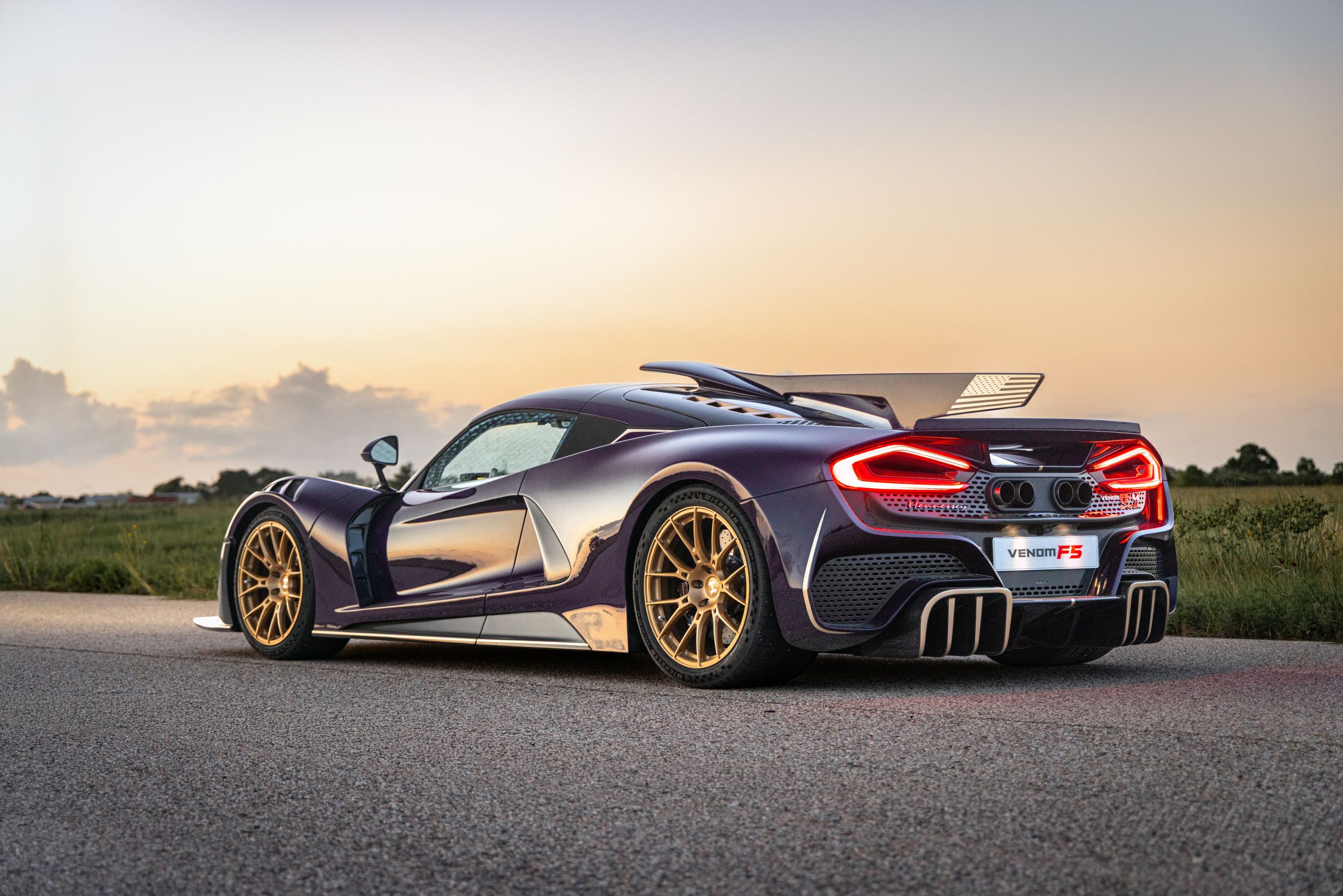 Hennessey Venom F5-M rear and side