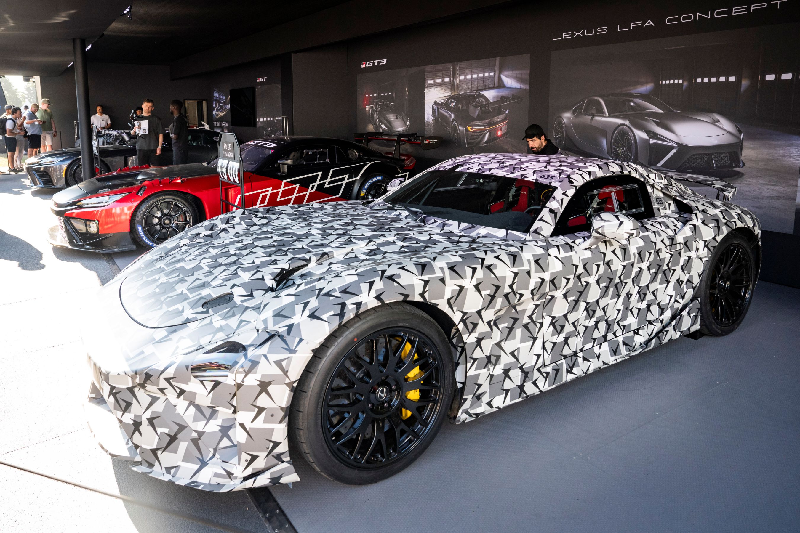 Lexus LFA Concept with GR GT3 and GR GT