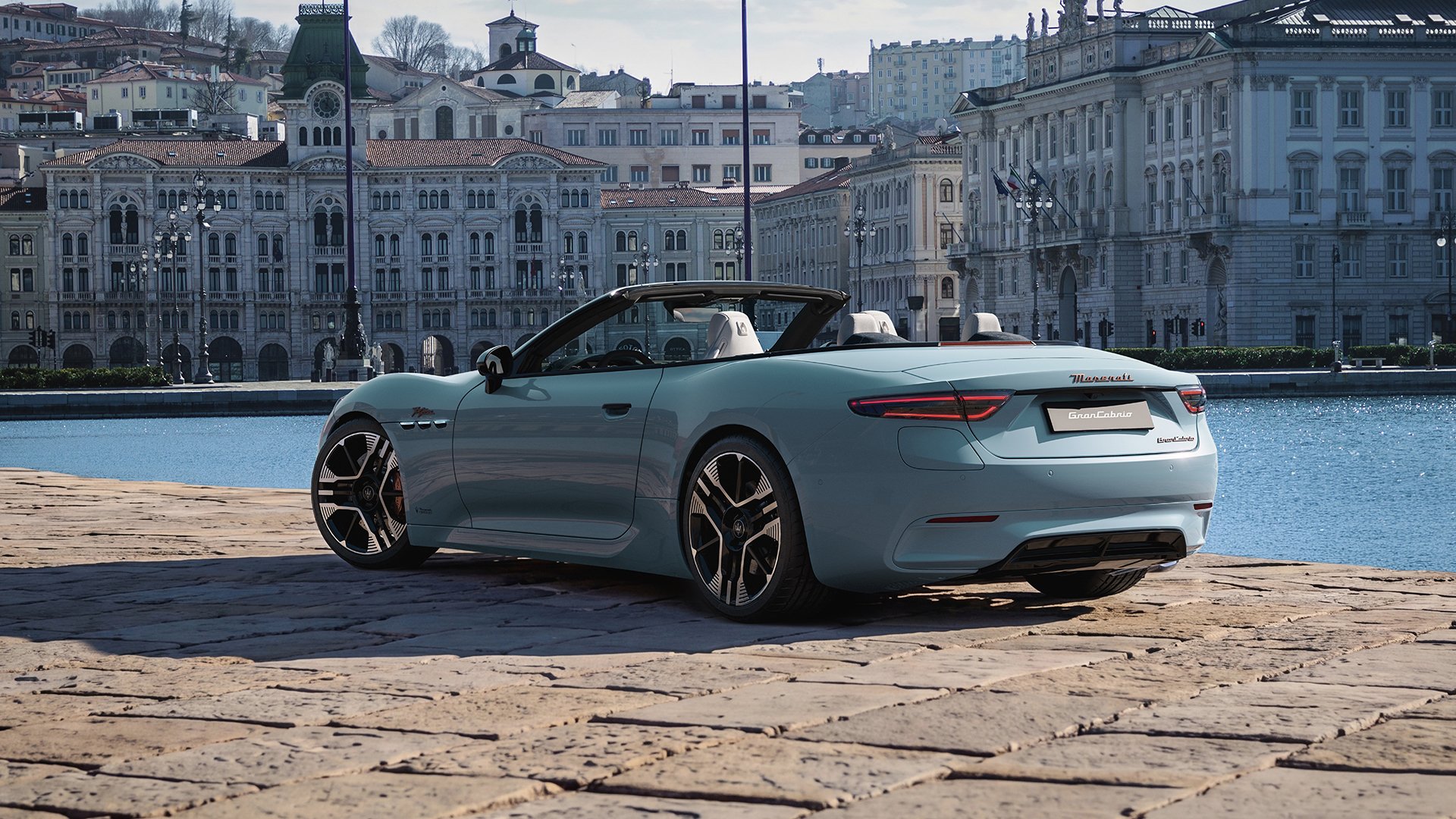 2027 Maserati GranCabrio Folgore rear