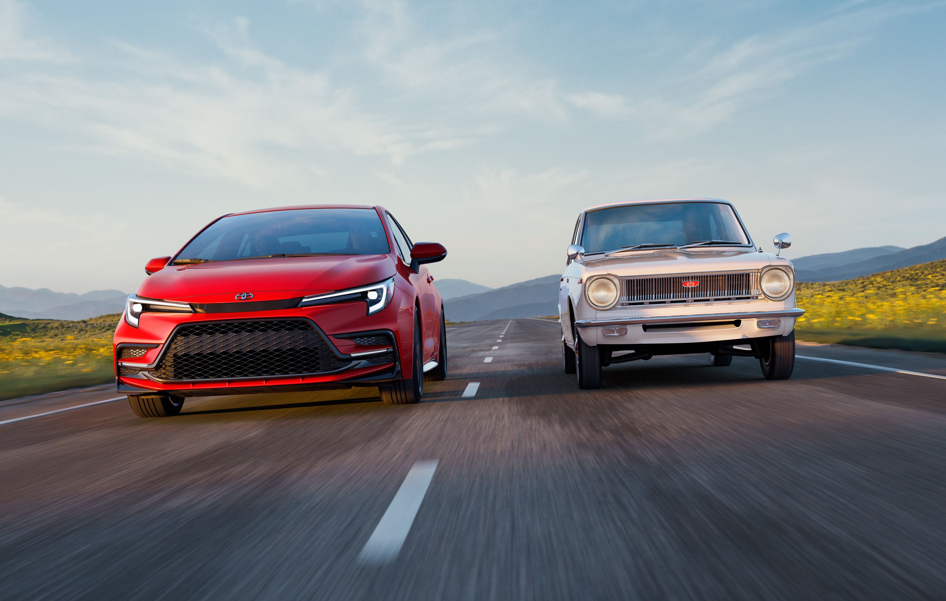 2027 Toyota Corolla 60th Anniversary with original Corolla