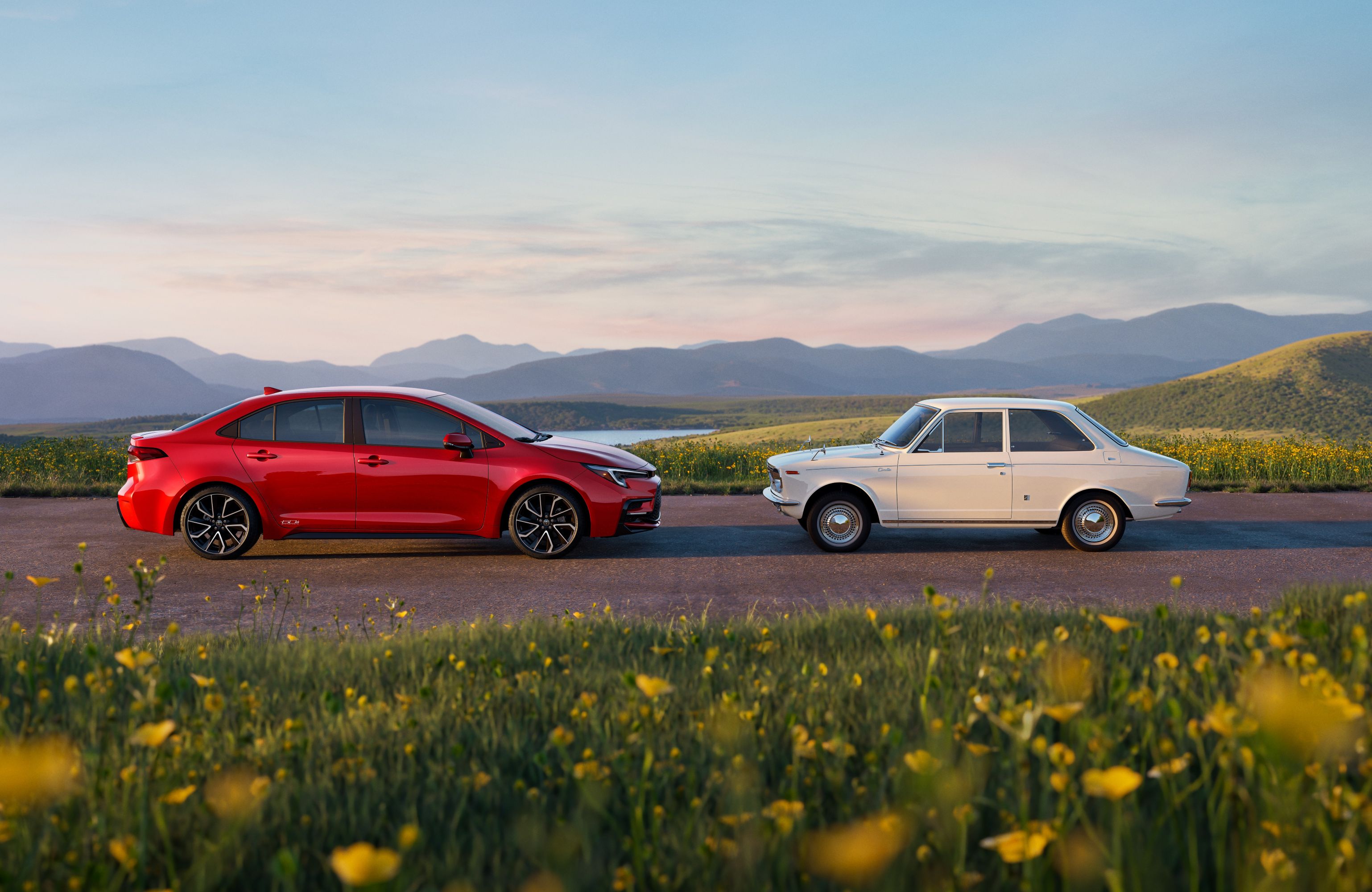 2027 Toyota Corolla 60th Anniversary with original Corolla