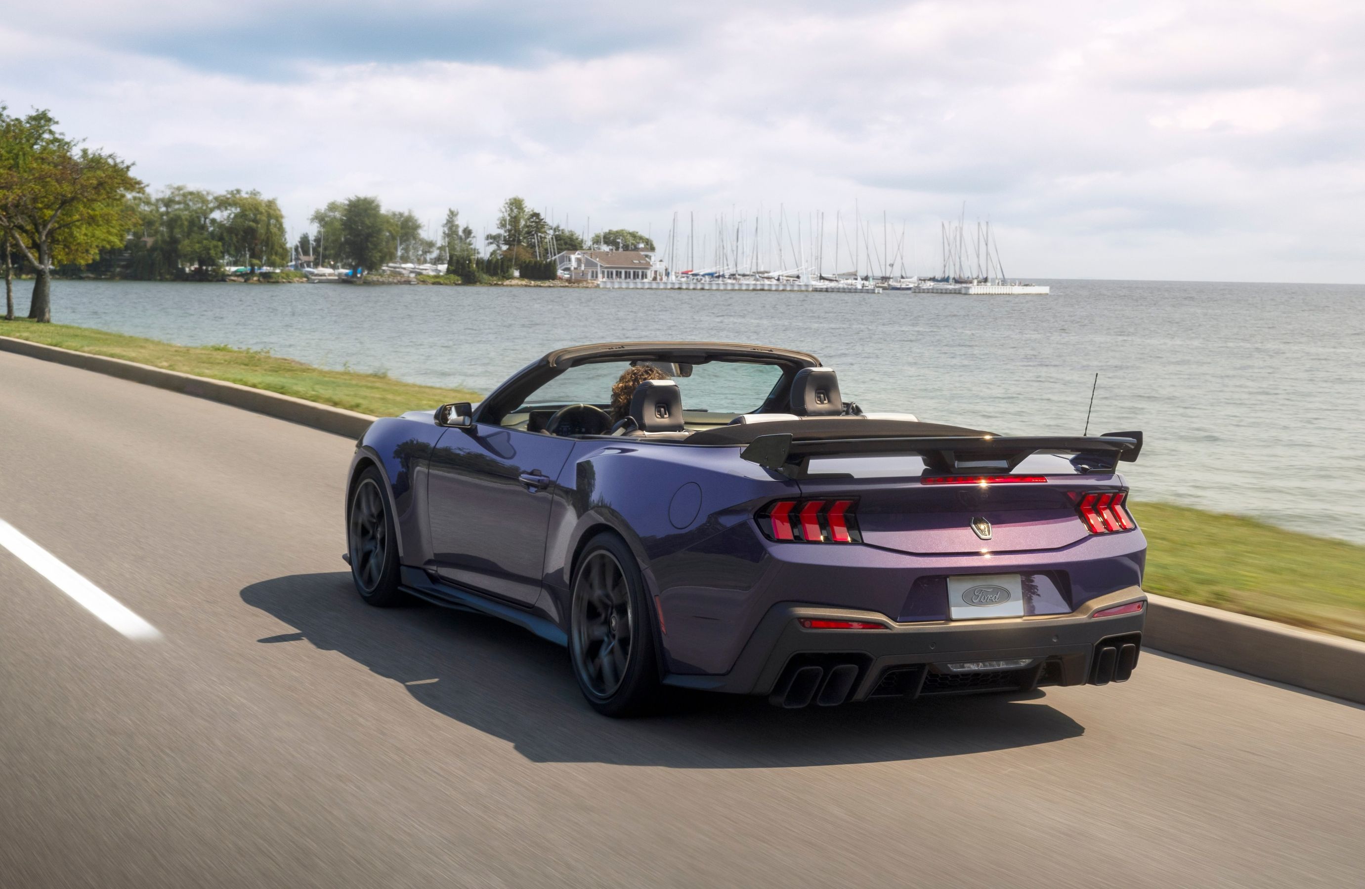 2027 Ford Mustang Dark Horse SC convertible rear