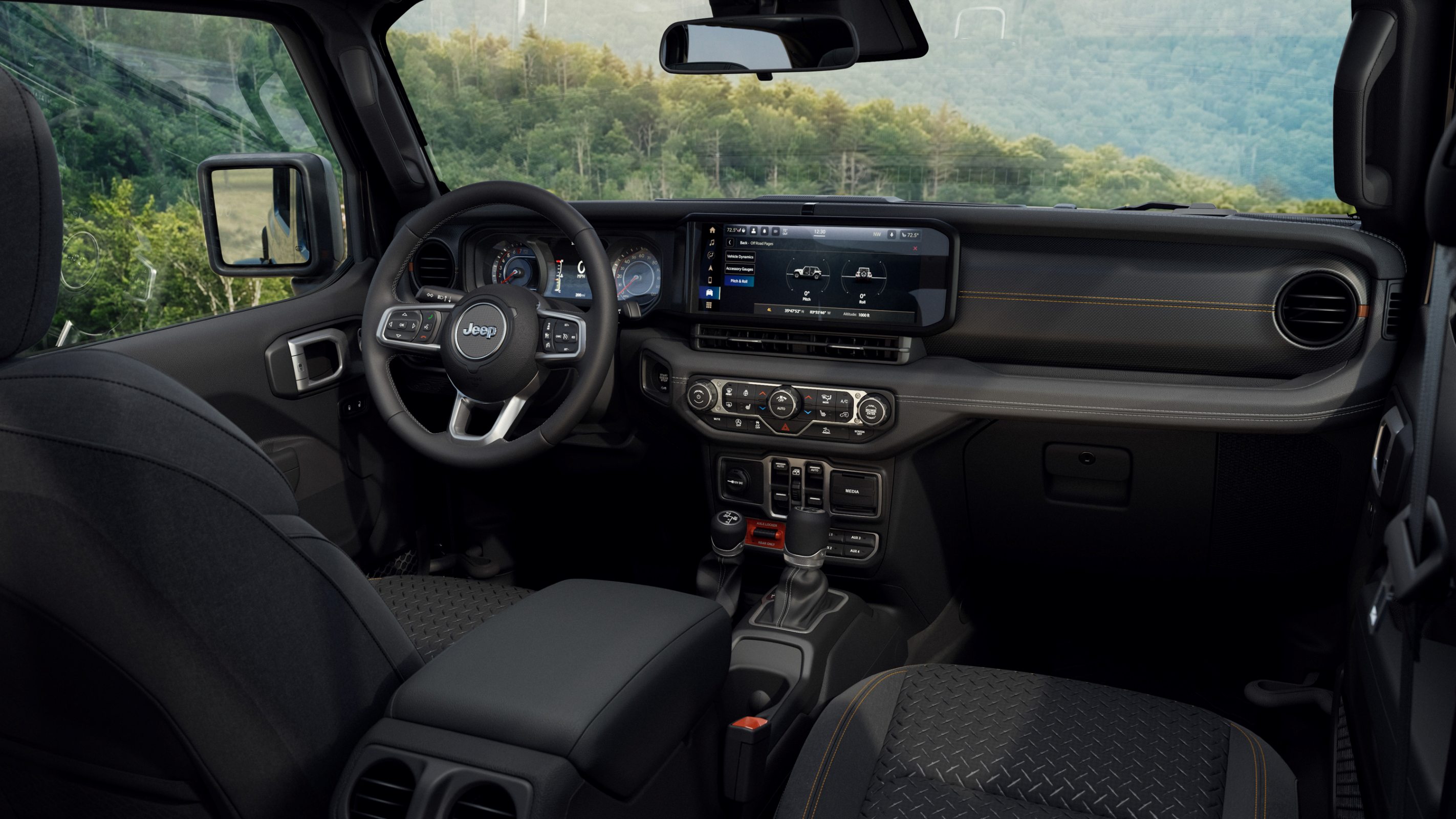 2027 Jeep Wrangler Smoky Mountain cabin front