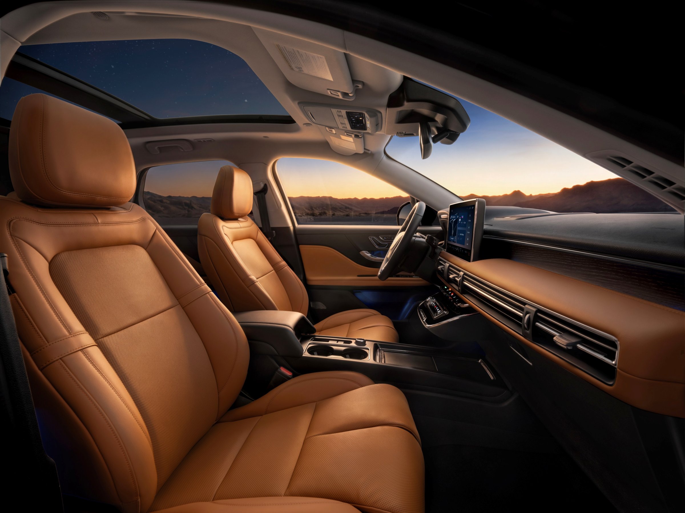 2027 Lincoln Corsair Hybrid front seats
